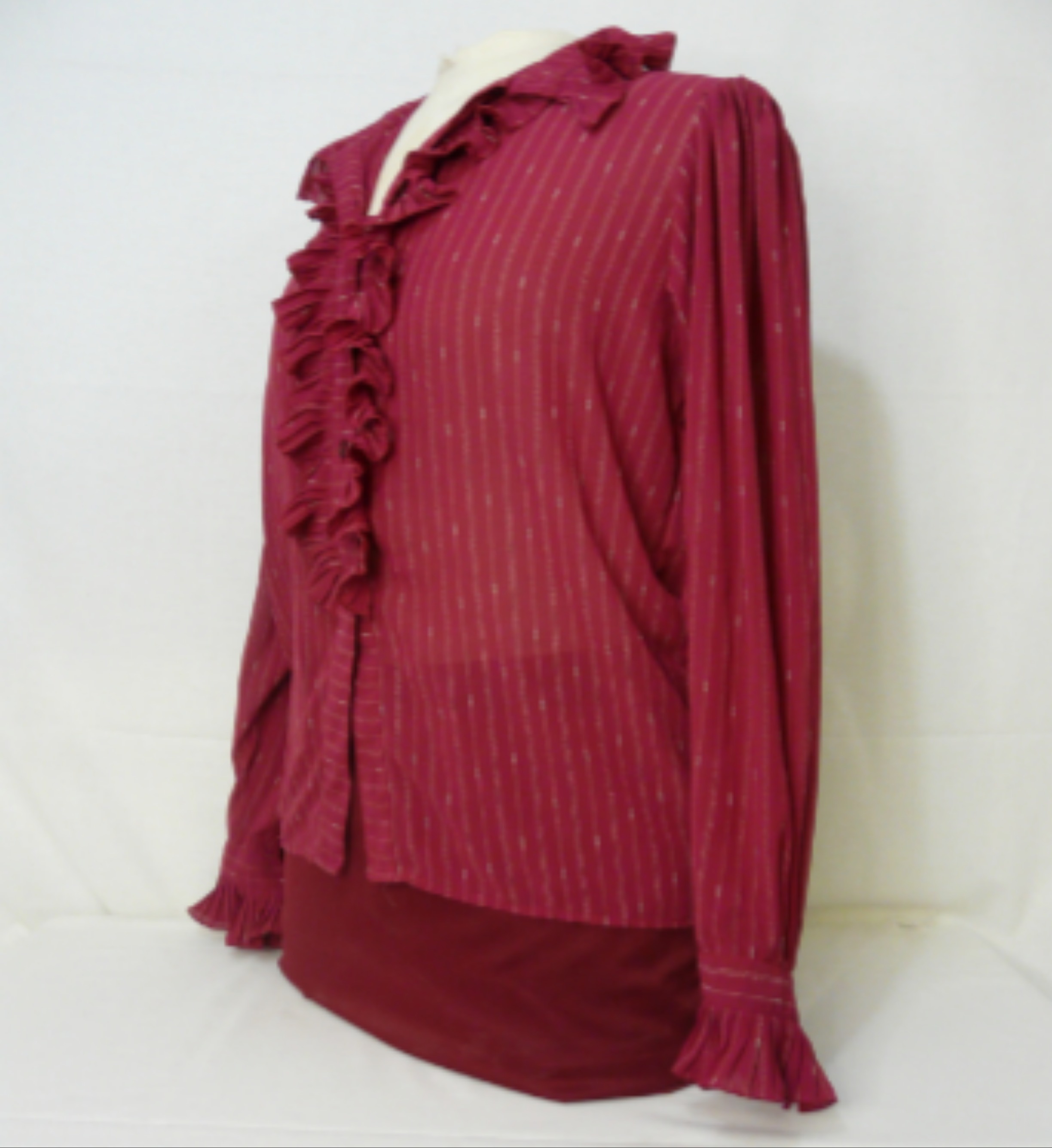 HF356 - Chemisier style Victorien - Agapi Paris - Taille L - Photo 4