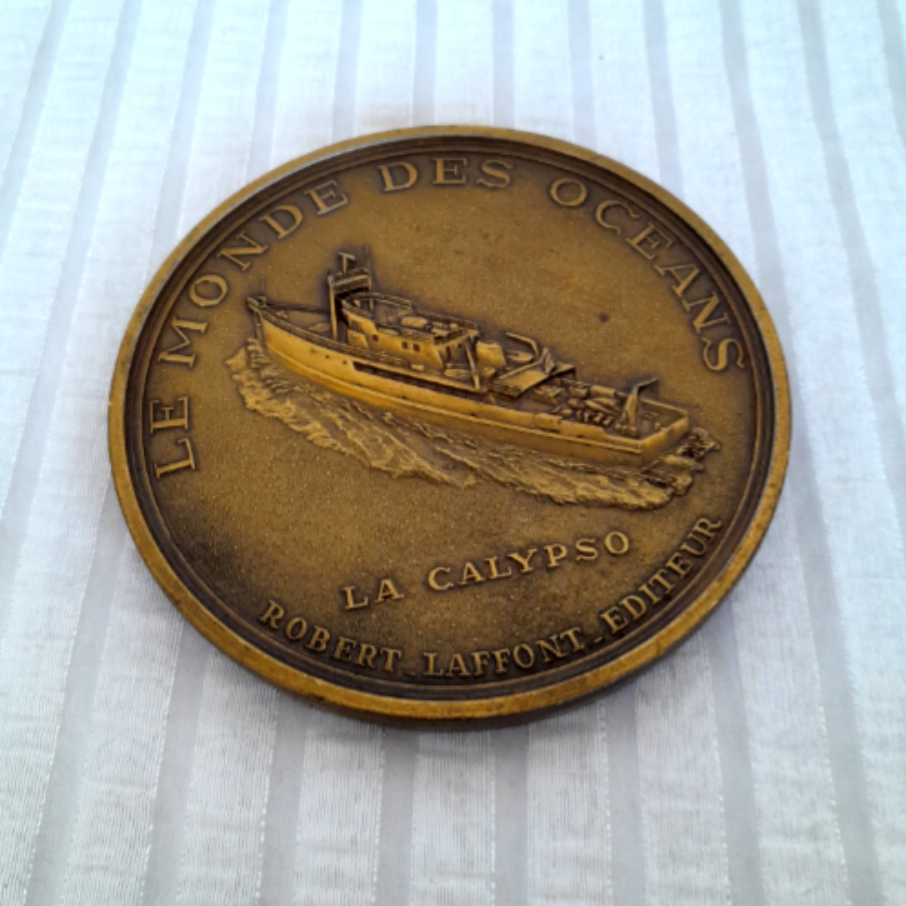 Médaille du Commandant COUSTEAU, et 