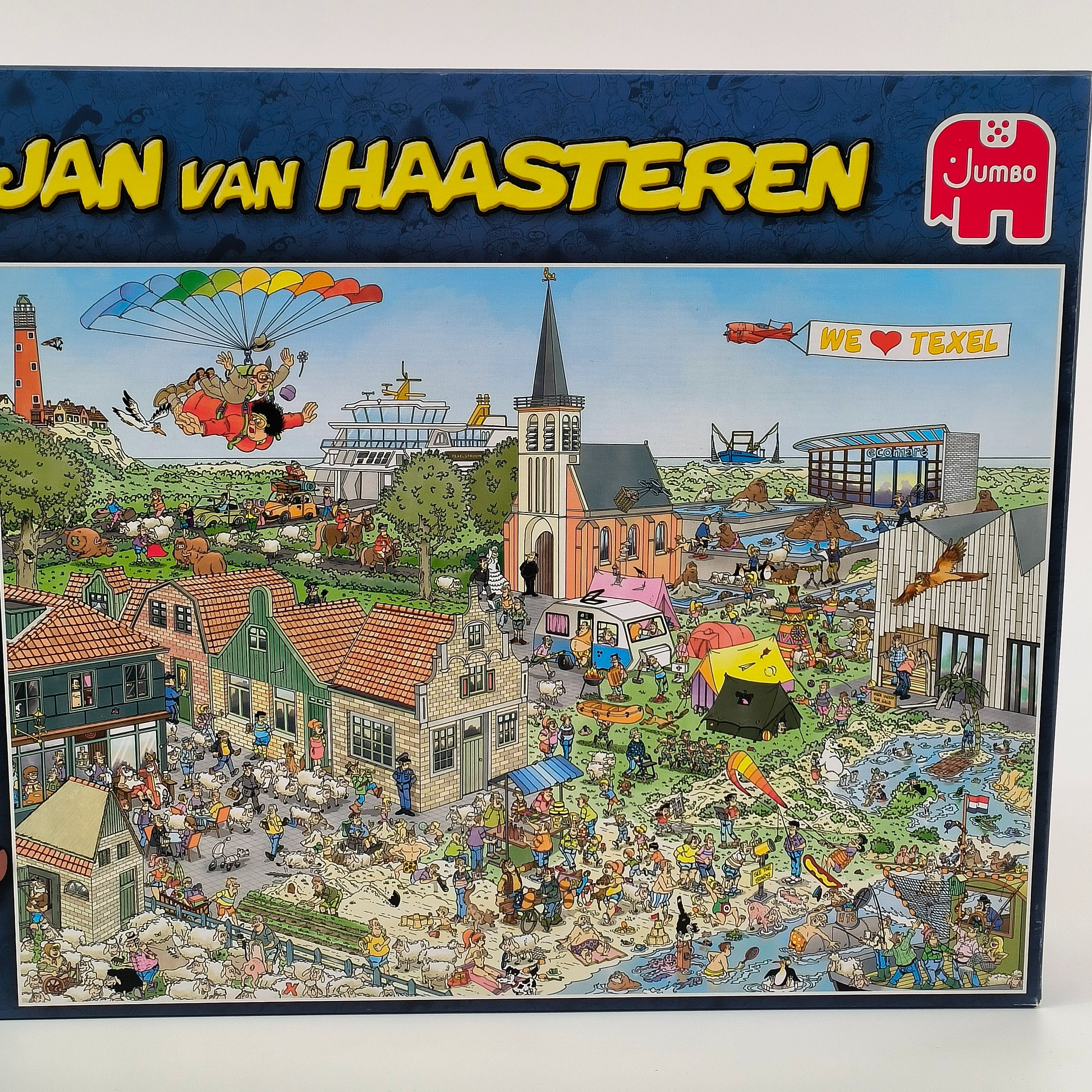 Puzzle 1000 pièces-Jan Van Haasteren-Jumbo- à partir de 12 ans Très bon état - Vue 3 - 