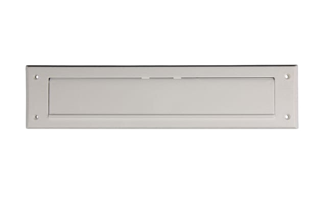 Entrée de lettres non normalisée volet extérieur RENZ Entrée de lettres pvc blan - Photo 0