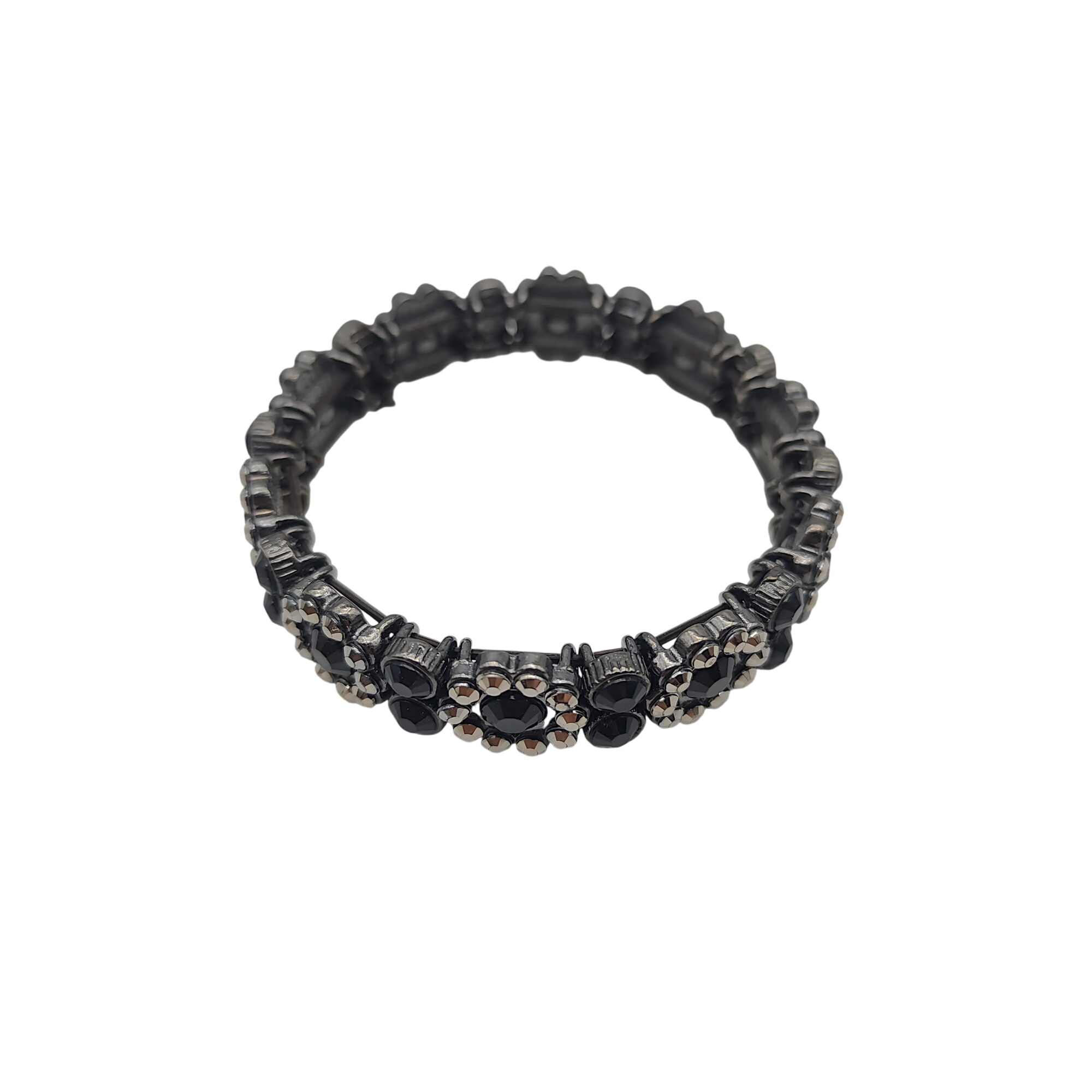 Acheter Bracelet noir verre et strass Très bon état - 18,00 € Bracelet noir verre et strass Très bon état - reconditionné disponible sur Label Emmaüs