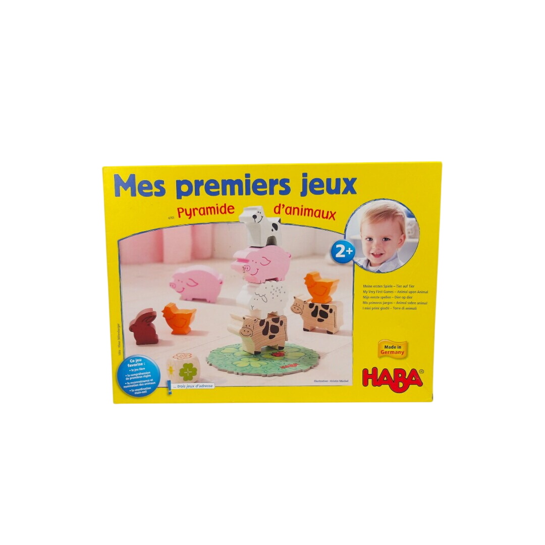 Mes premiers jeux - Pyramide d'animaux  Comme neuf -  reconditionné disponible sur Label Emmaüs
