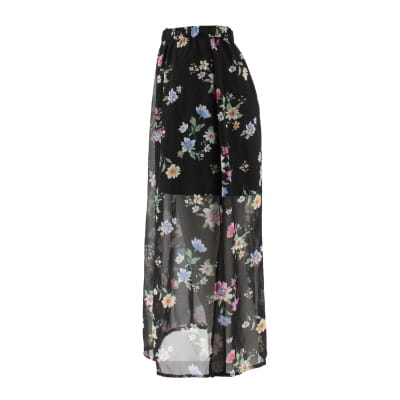 Jupe noire imprimée - Femme - DIVIDED - Taille S - Photo 2