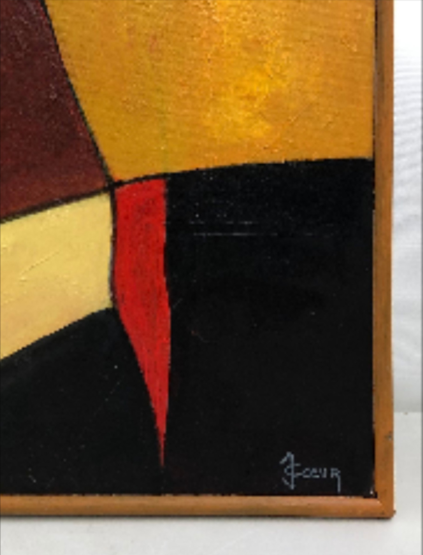 Tableau de Jacques Coeur, peintre contemporain, 