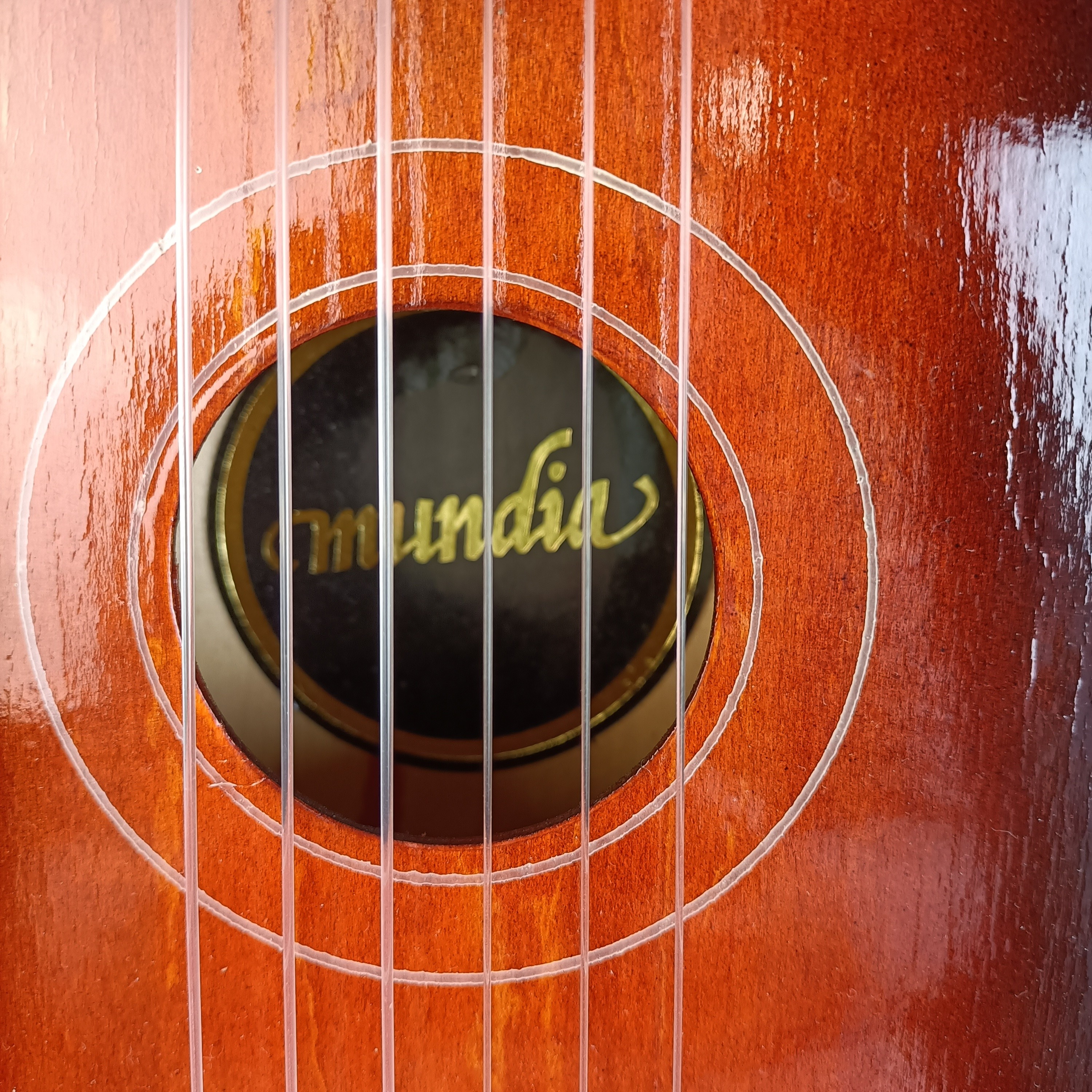 Guitare enfant en bois - Guitare luxe Mundia - Bon état - Photo 3