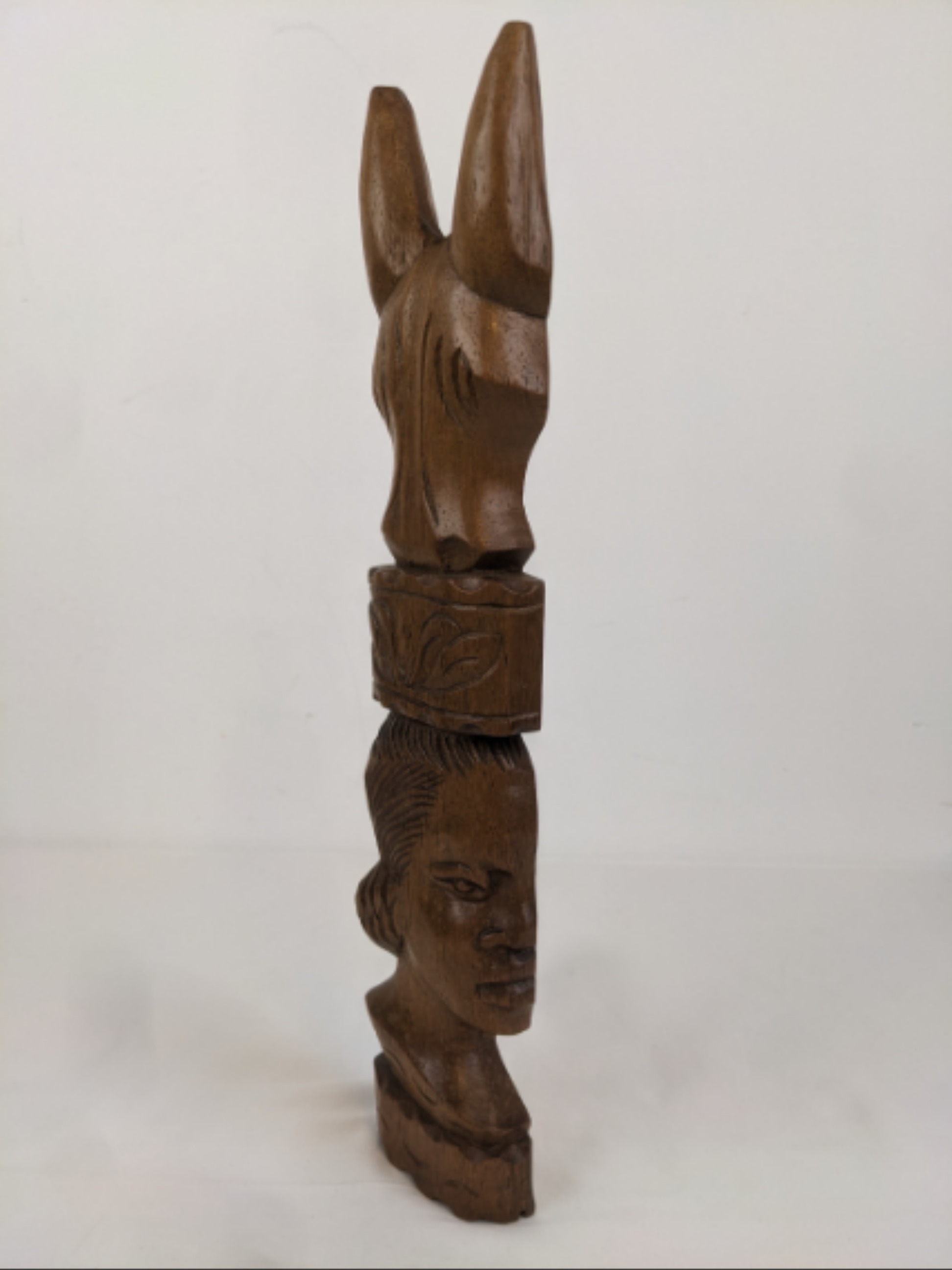 Sculpture en bois - style africain  - Photo 2