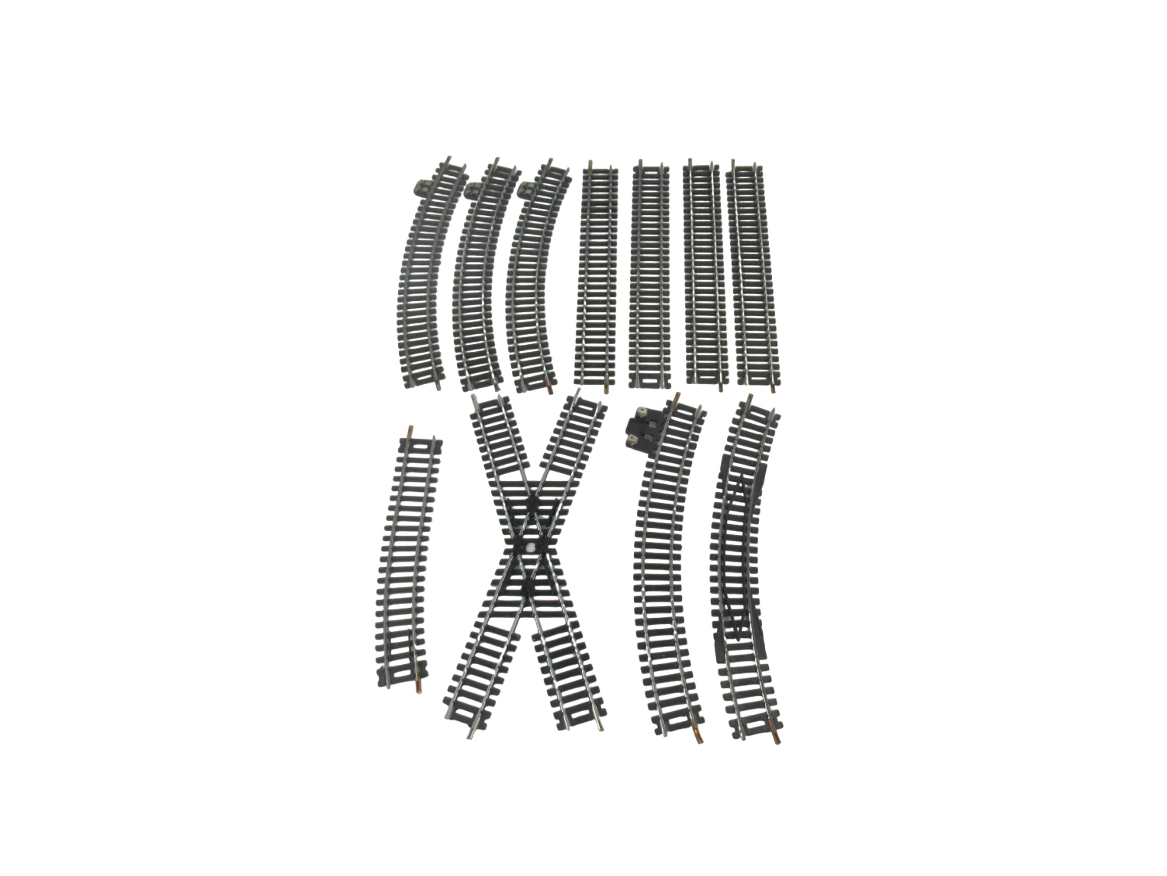 11 rails Jouef N/3030 N/3020 N/3035 et croisement Bon état -  reconditionné disponible sur Label Emmaüs