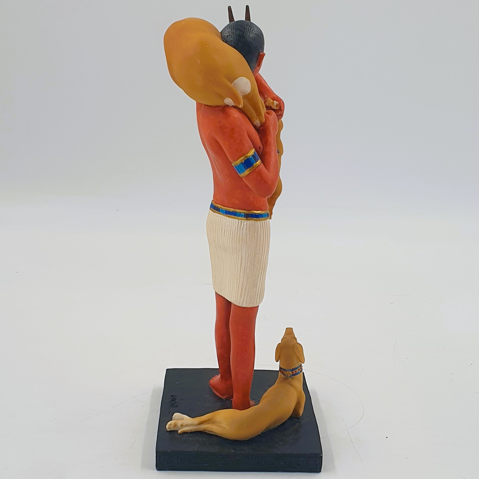 Statuette chasseur égyptien en résine - Photo 3