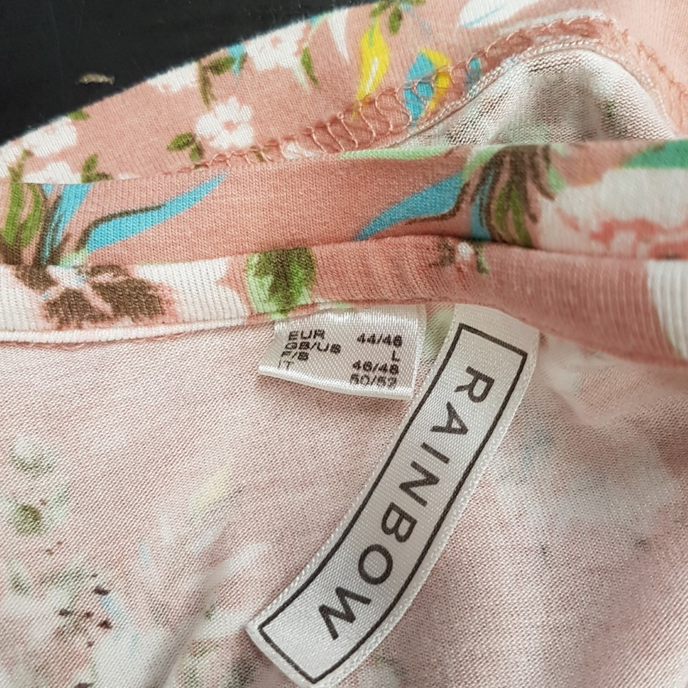 Voir photo 6 de Robe rose à fleurs - RAINBOW - Taille 44/46 Robe rose à fleurs - RAINBOW - Taille 44/46 - Vue 6 -