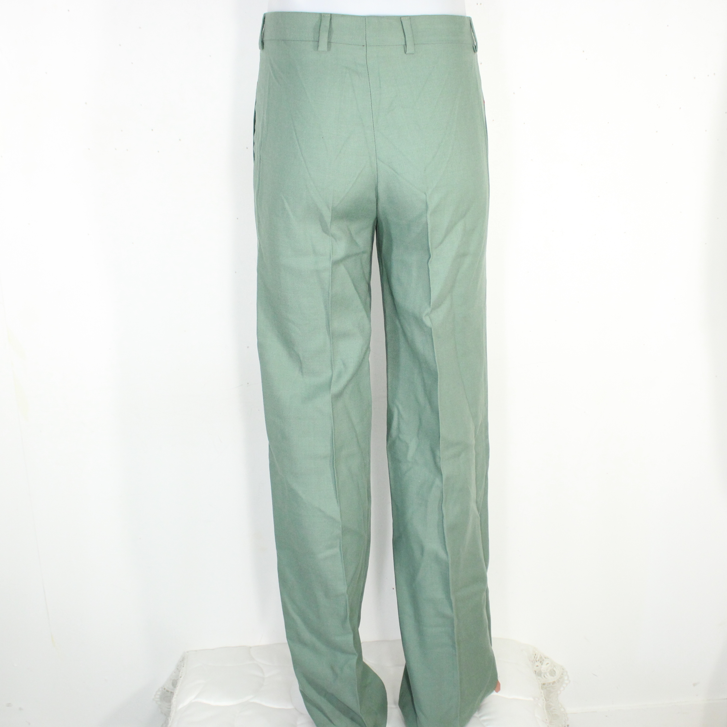 Pantalon Mixte VIntage Vert Militaire Taille Estimée 36 Comme neuf - Vue 4 - 