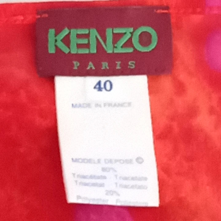 T-shirt femme manches courtes -Kenzo made in France- taille 40 / FR36 - Photo 3