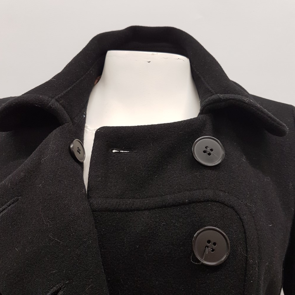 Manteau noir - TARA JARMON- taille 38 Bon état - Vue 9 - 