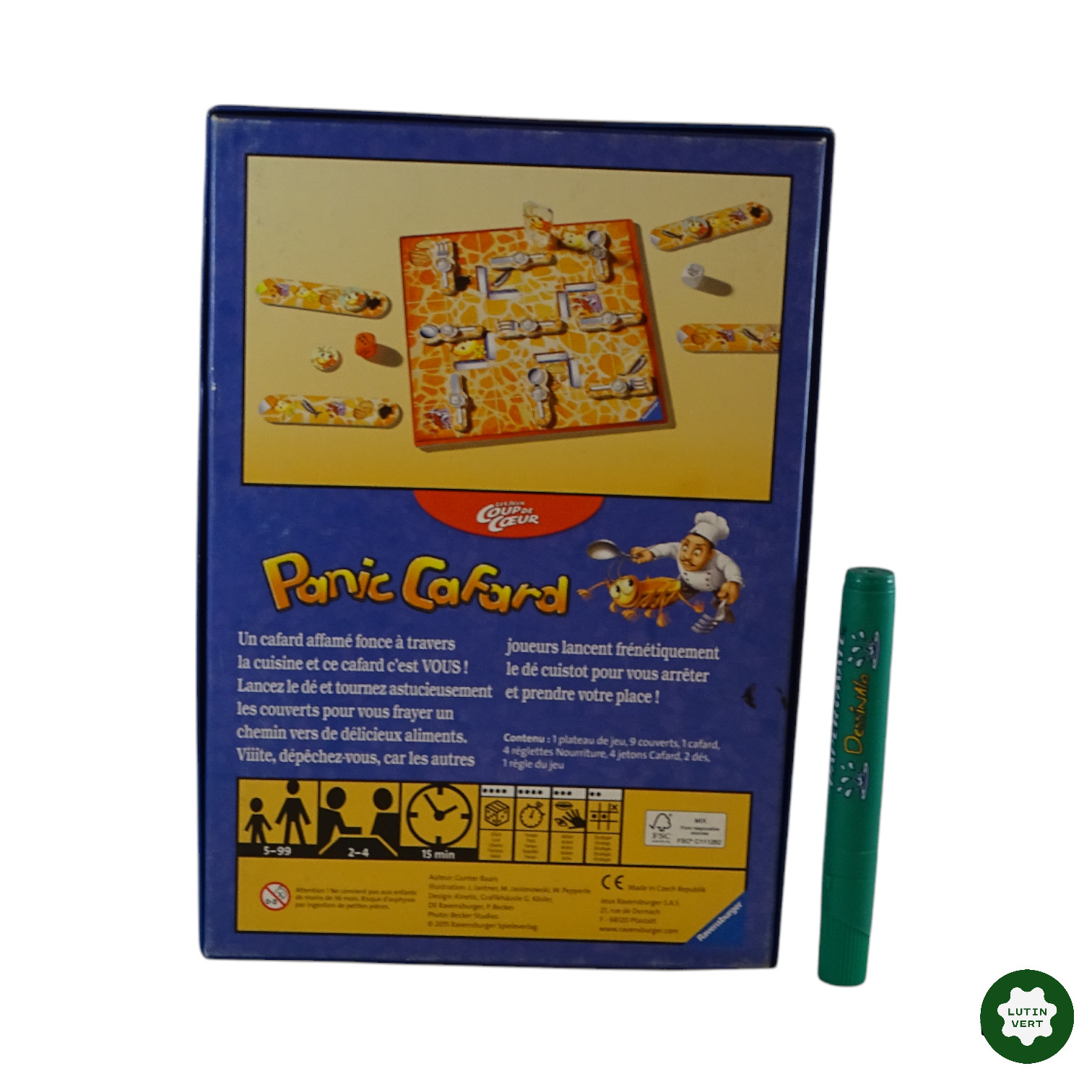 Panic Cafard d'occasion RAVENSBURGER - Dès 5 ans | Ref 5704 - Photo 2
