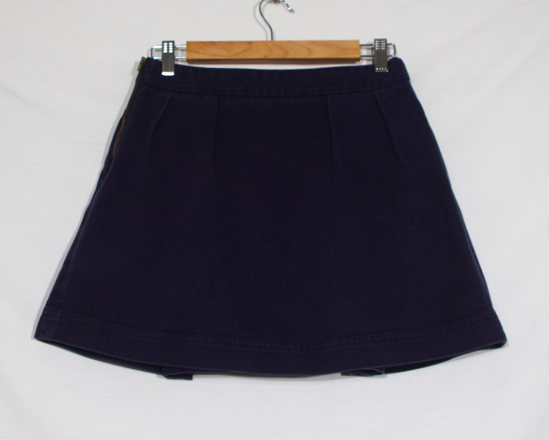 💜 Douceur Colorée – Jupe Courte Bleu-Violet Petit Bateau T.S 💜 - Photo 4