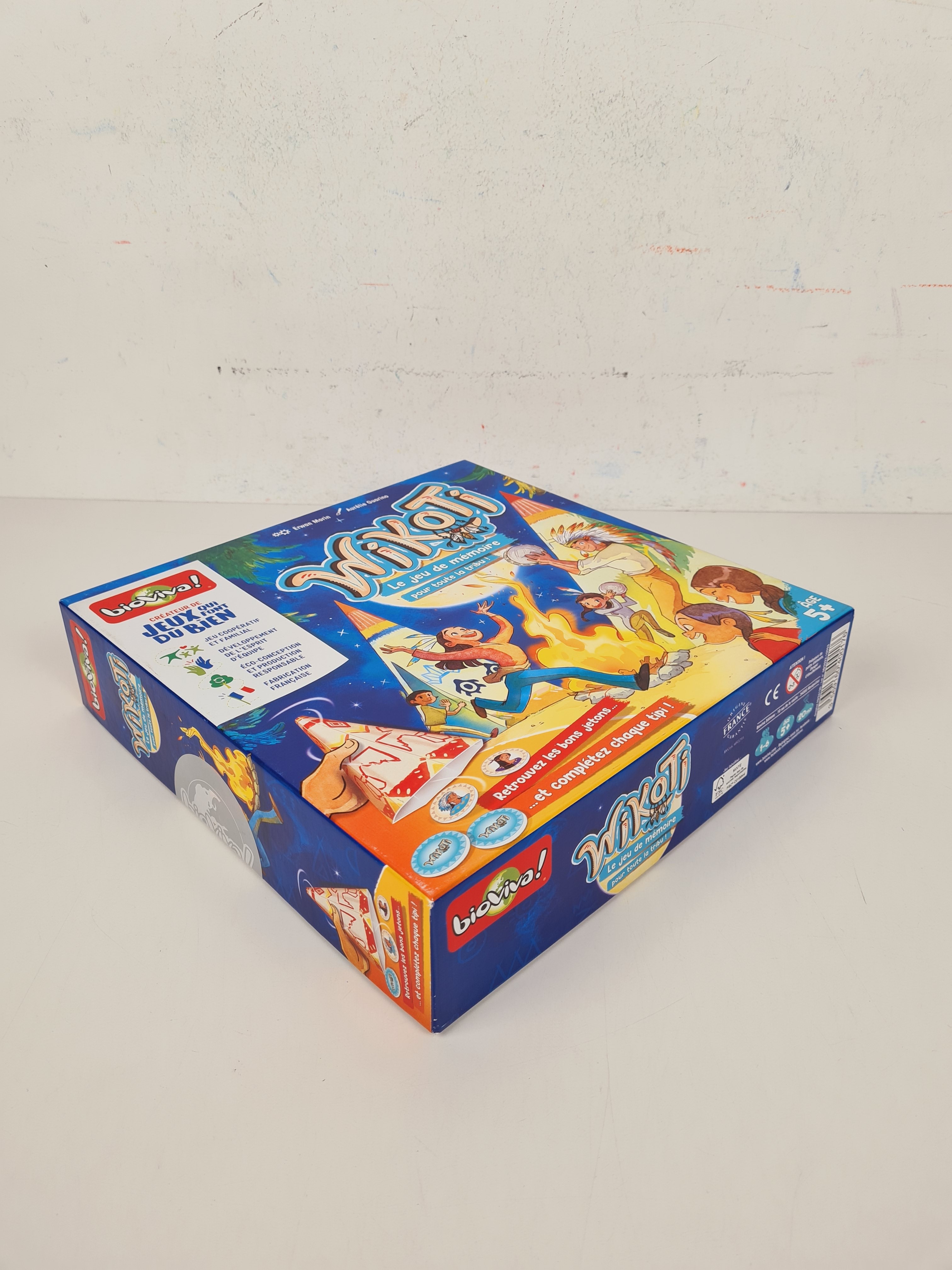 Jeu de mémoire - Wikoti - Bioviva! - Dès 5 ans Comme neuf - Vue 2 - 