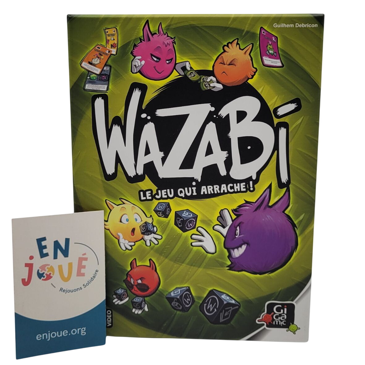 Jeux d'ambiance - Wazabi - Gigamic - Dès 8 ans. Bon état -  reconditionné disponible sur Label Emmaüs