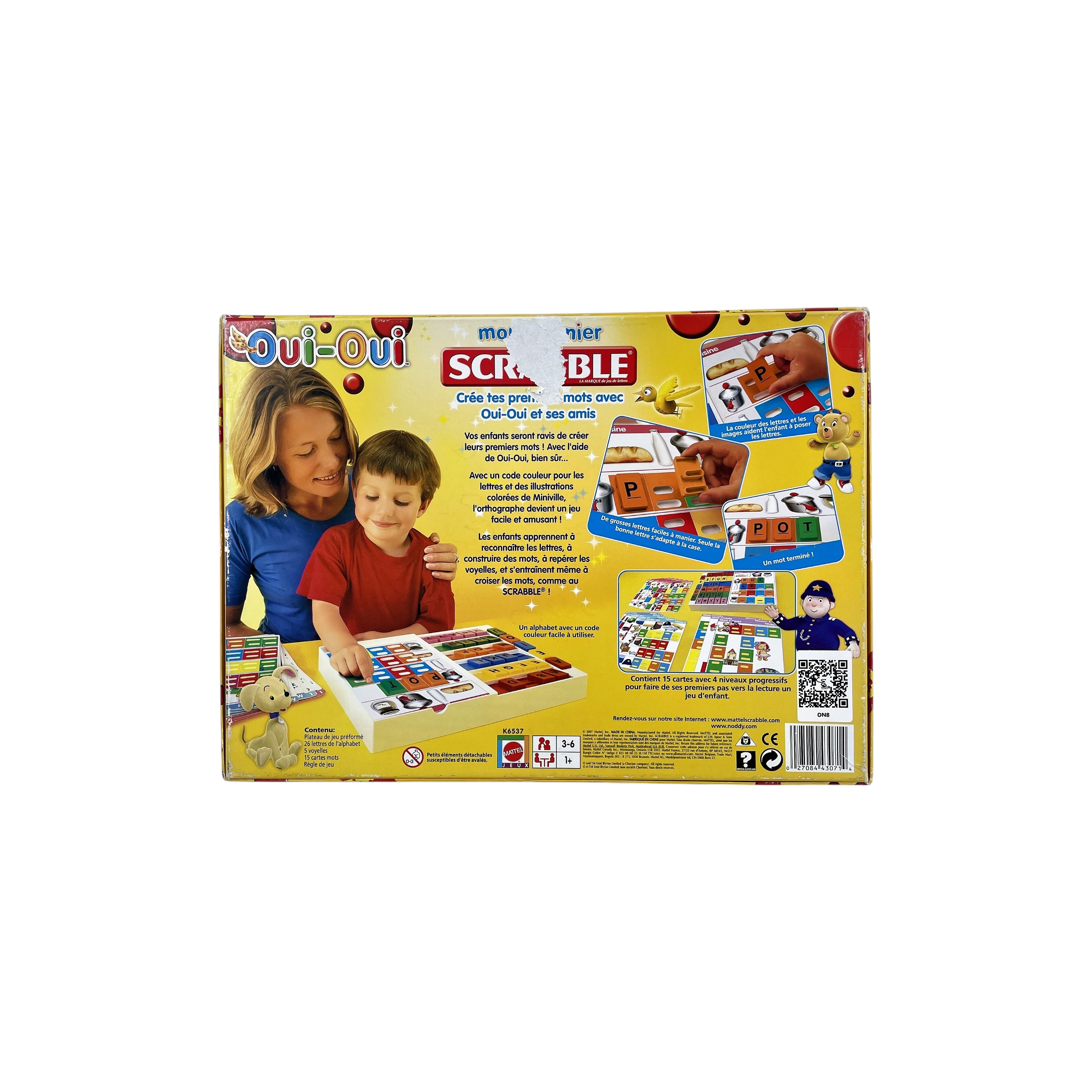 Scrabble Oui-Oui- Édition 2007 Très bon état - Vue 3 - 