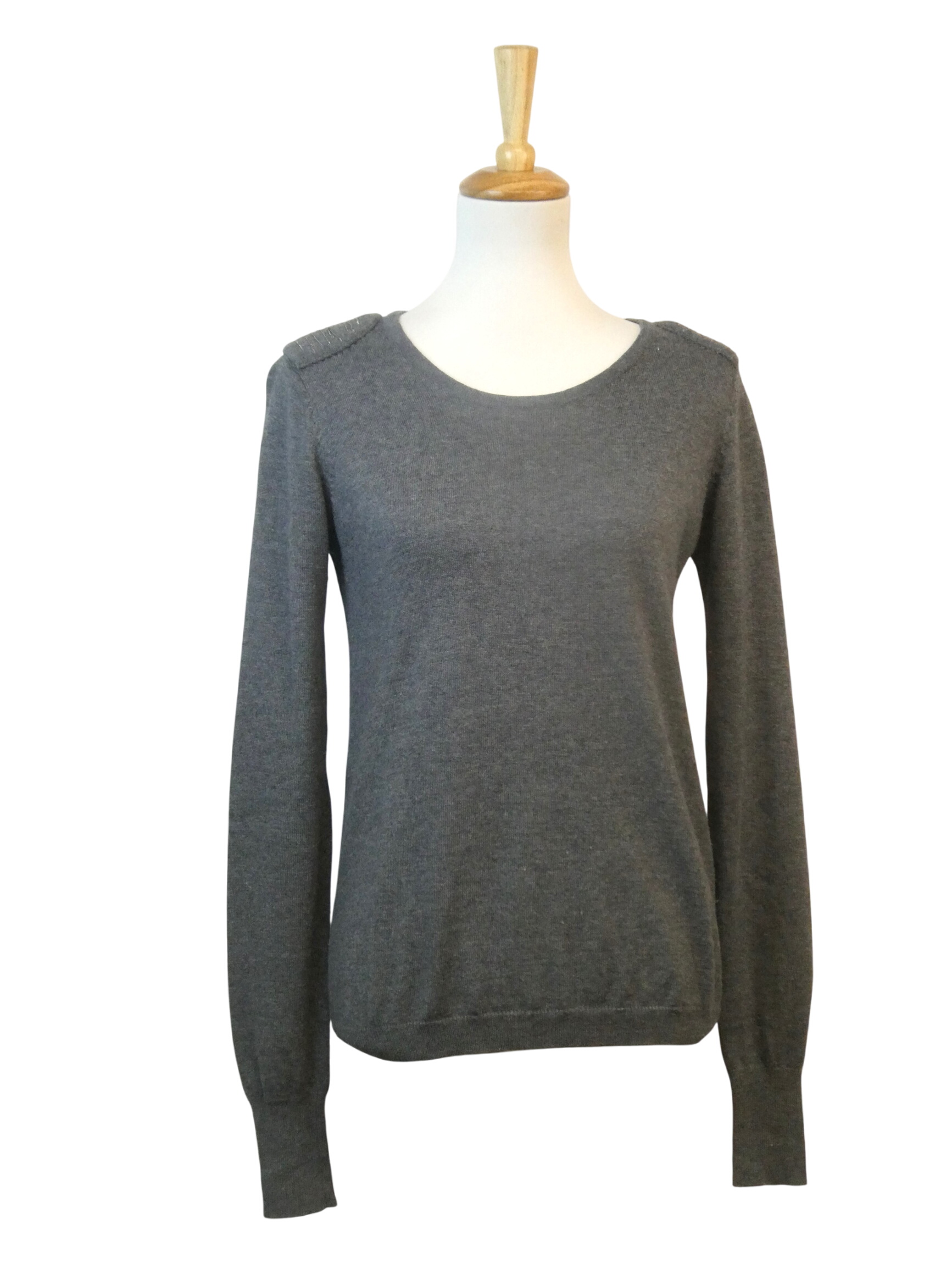 Pull aux paulettes manches longues encolure bateau - Taille M - Karl Marc John - Modalova