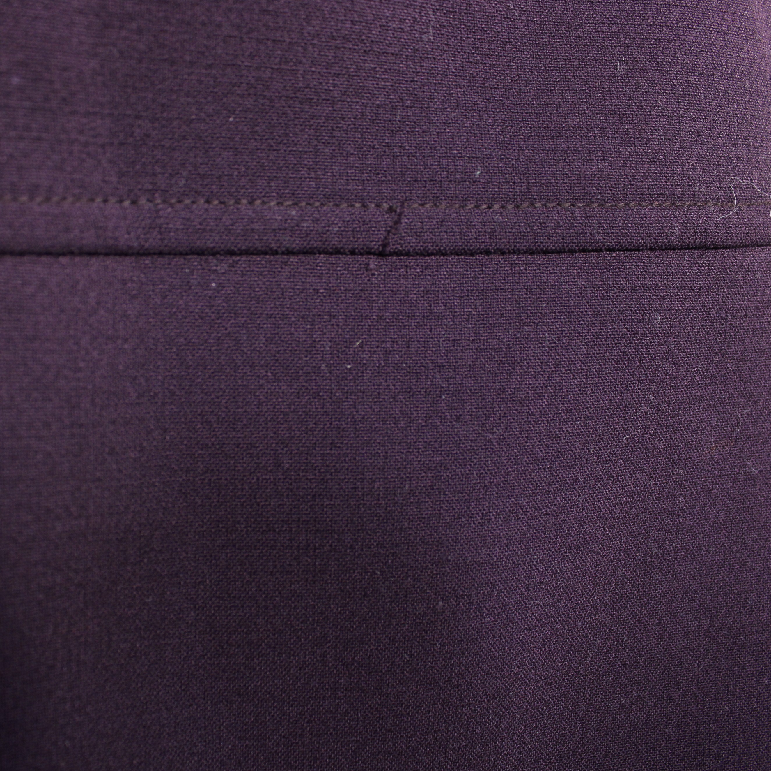 Robe Genoux Violet/Aubergine CAROLL Taille 36 Bon état - Vue 6 - 
