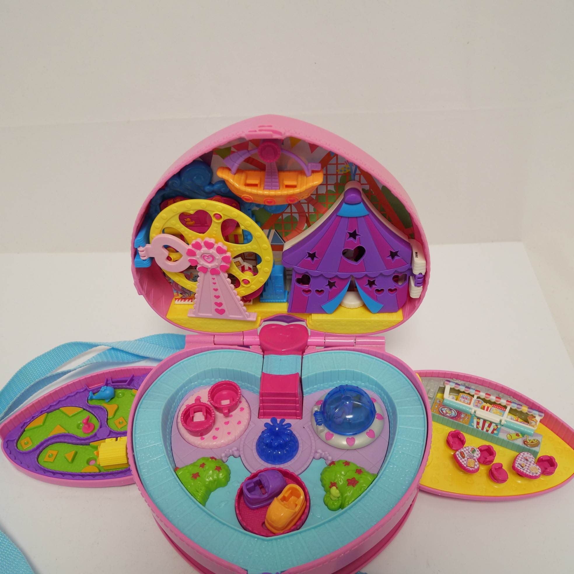Polly Pocket - Sac à Dos Univers "Parc d'Attractions" Bon état - Vue 3 - 