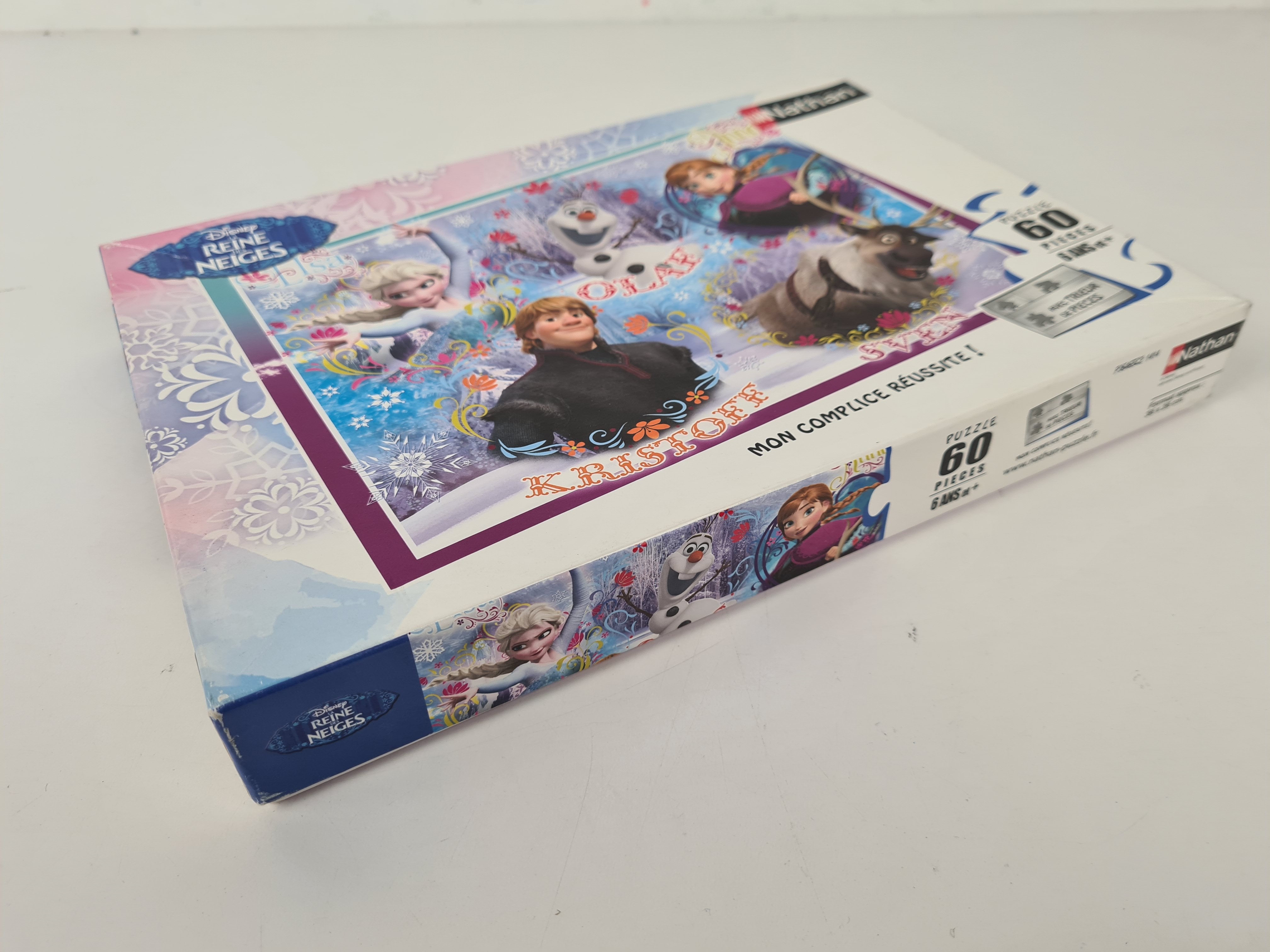 Puzzle 60 pièces - Reine des neiges - Disney - Nathan - 4 ans + - Photo 1