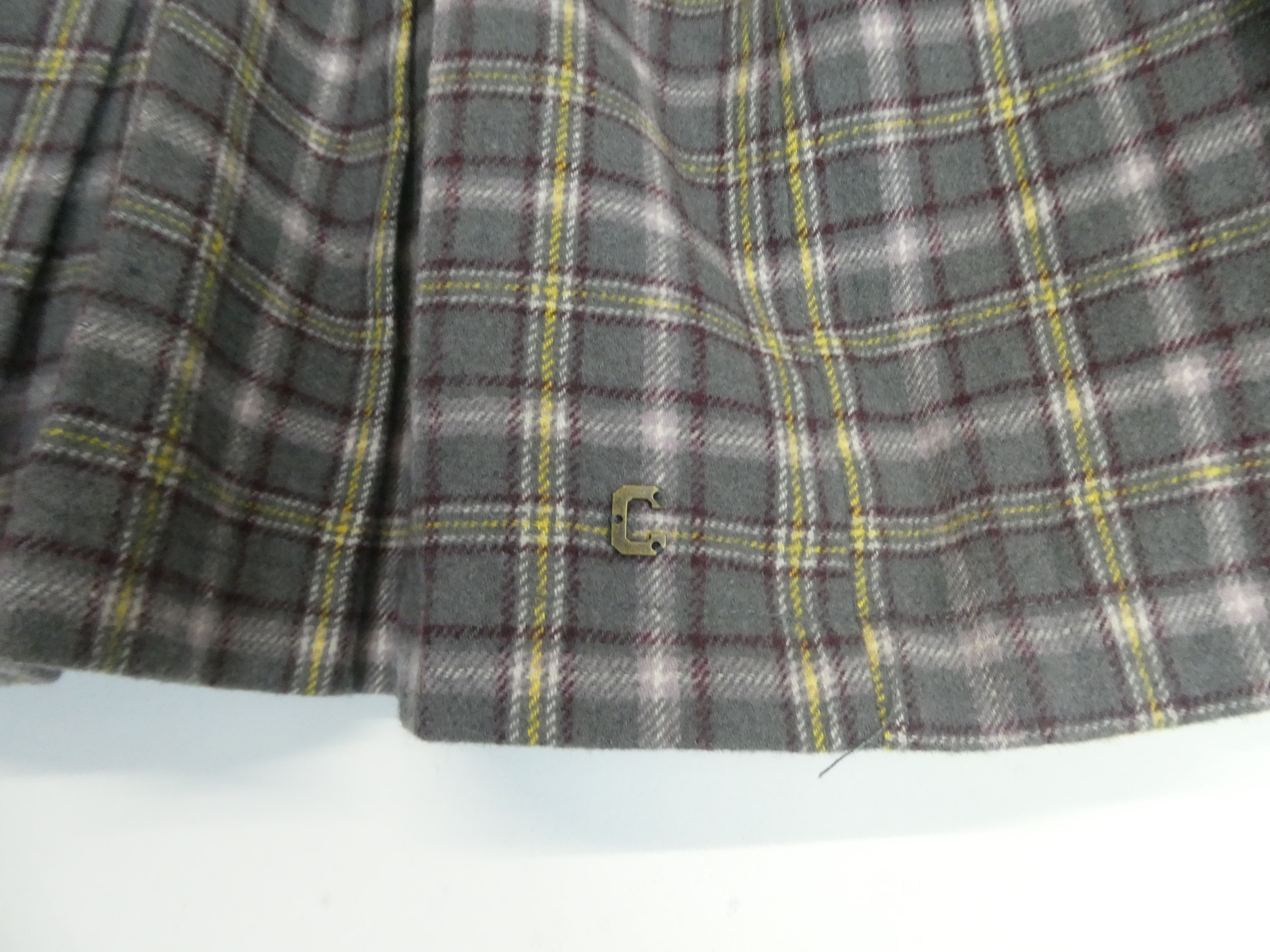 Creeks jupe courte en laine à motif tartan - Taille 44/XXL - Photo 5