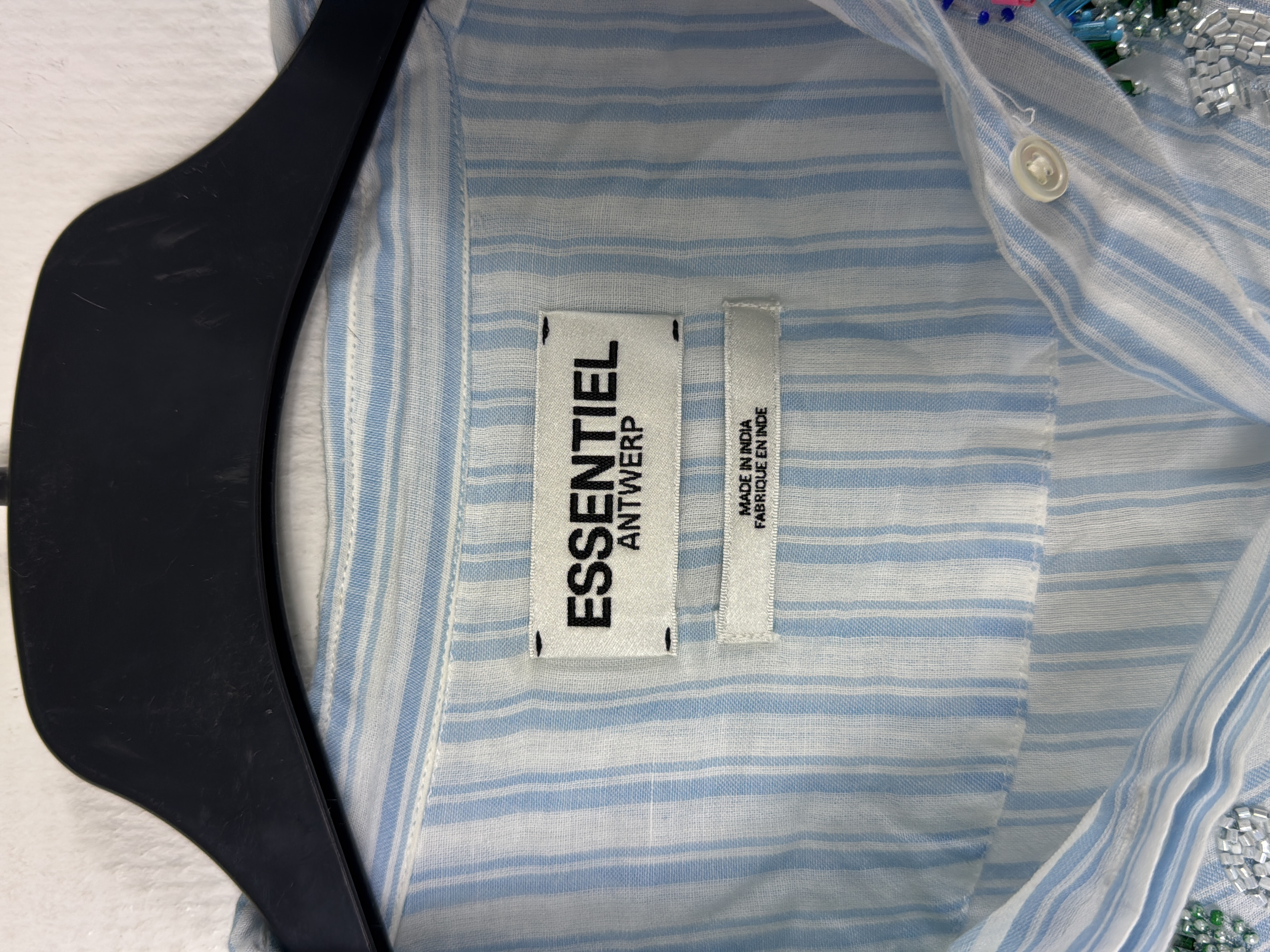 Chemise Essentiel antwerp rayée à fleurs brodées 🌸 - Photo 3