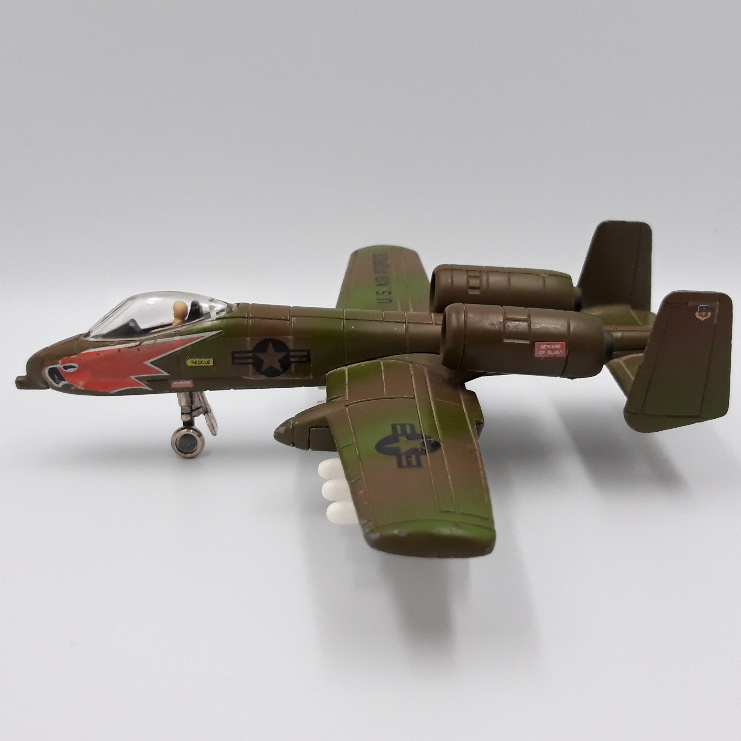 Miniature Militaire en métal ERTL Dyersville Iowa USA – Avion US AIR FORCE 2017S - Très bon état - Photo 3