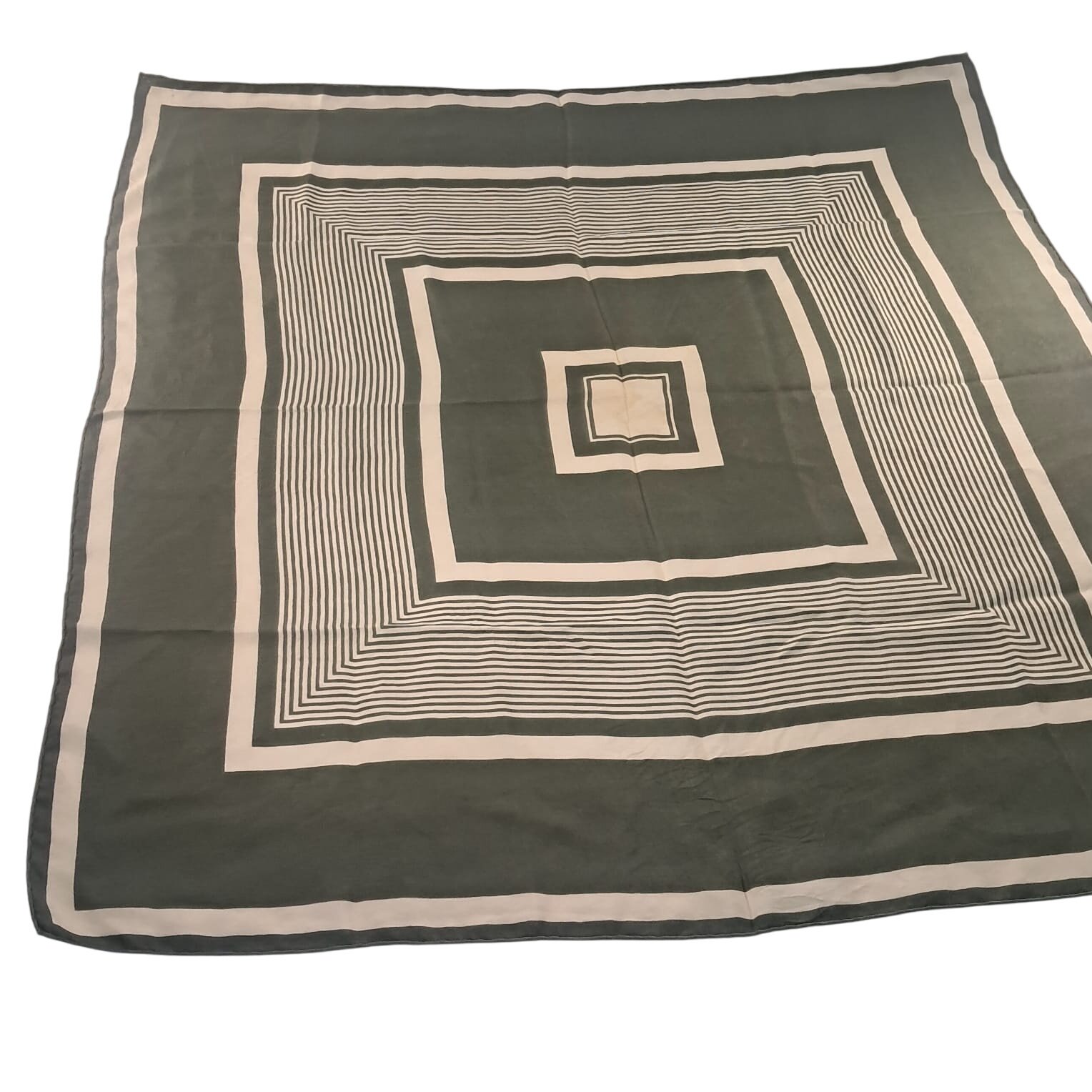 Foulard carré en soie Jeanne Lanvin Castillo Bon état -  reconditionné disponible sur Label Emmaüs