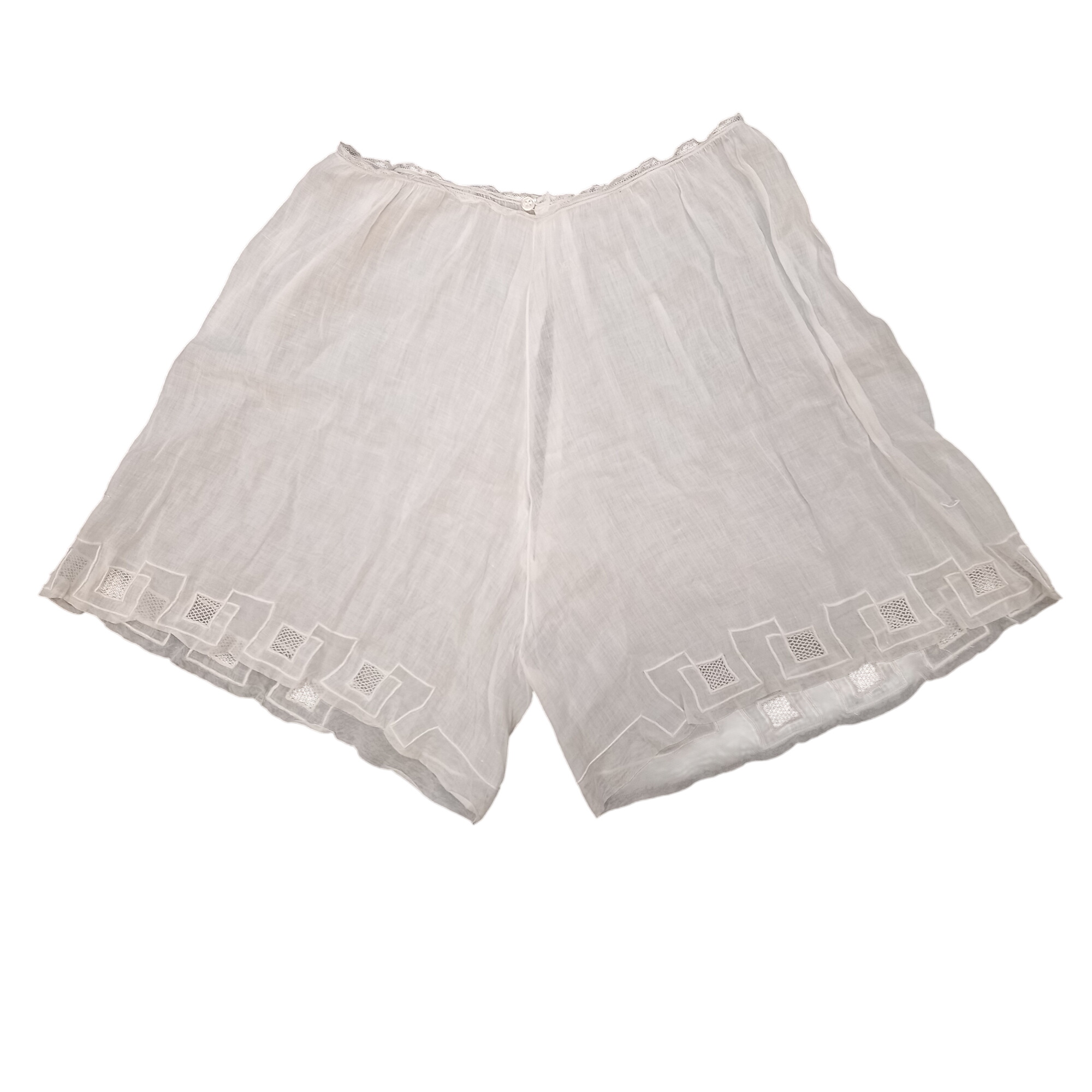 Culotte femme brodée , blanc T: 36/38 - Photo 0