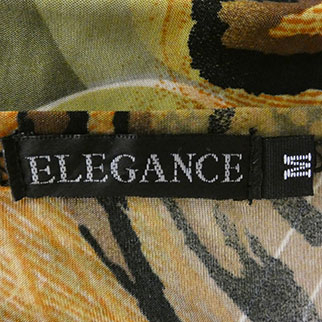 Blouse multicolore - Femme - Elegance - Taille M Très bon état - Vue 4 - 