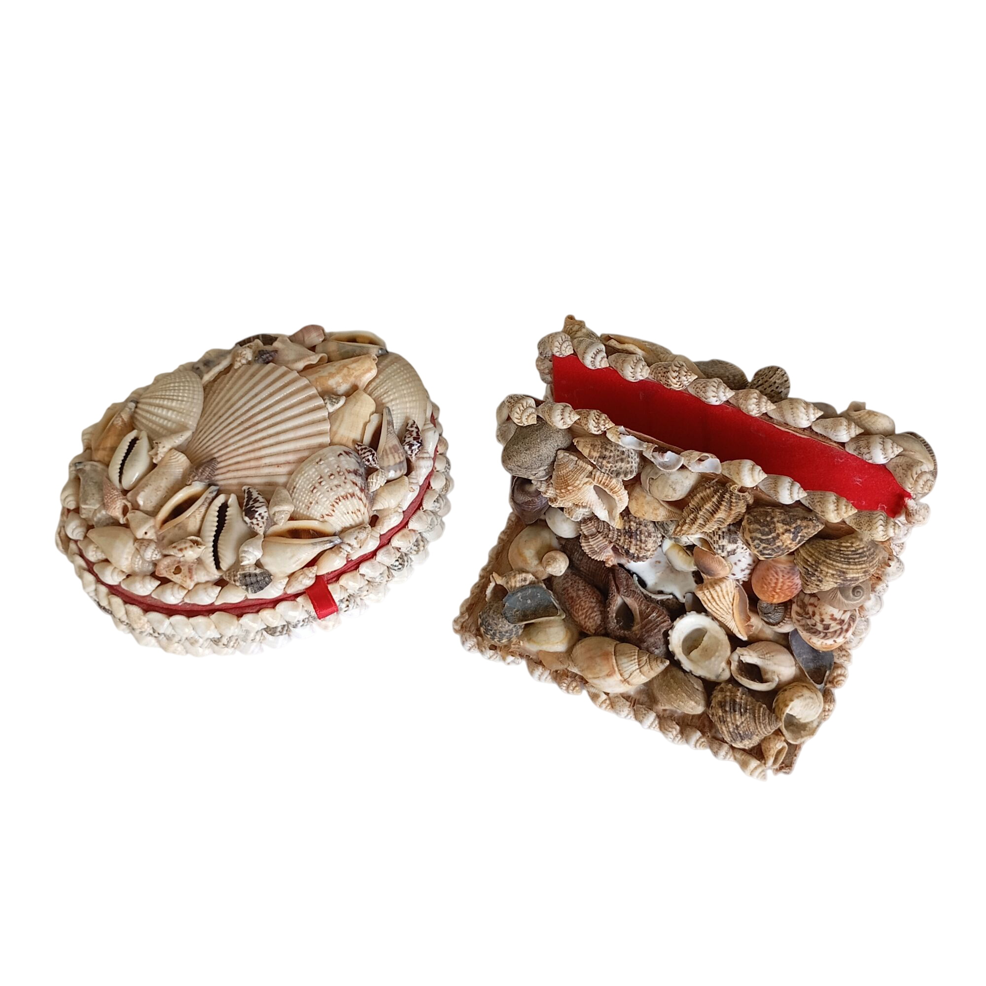 Boite à bijoux et porte-lettres en coquillage - Photo 0