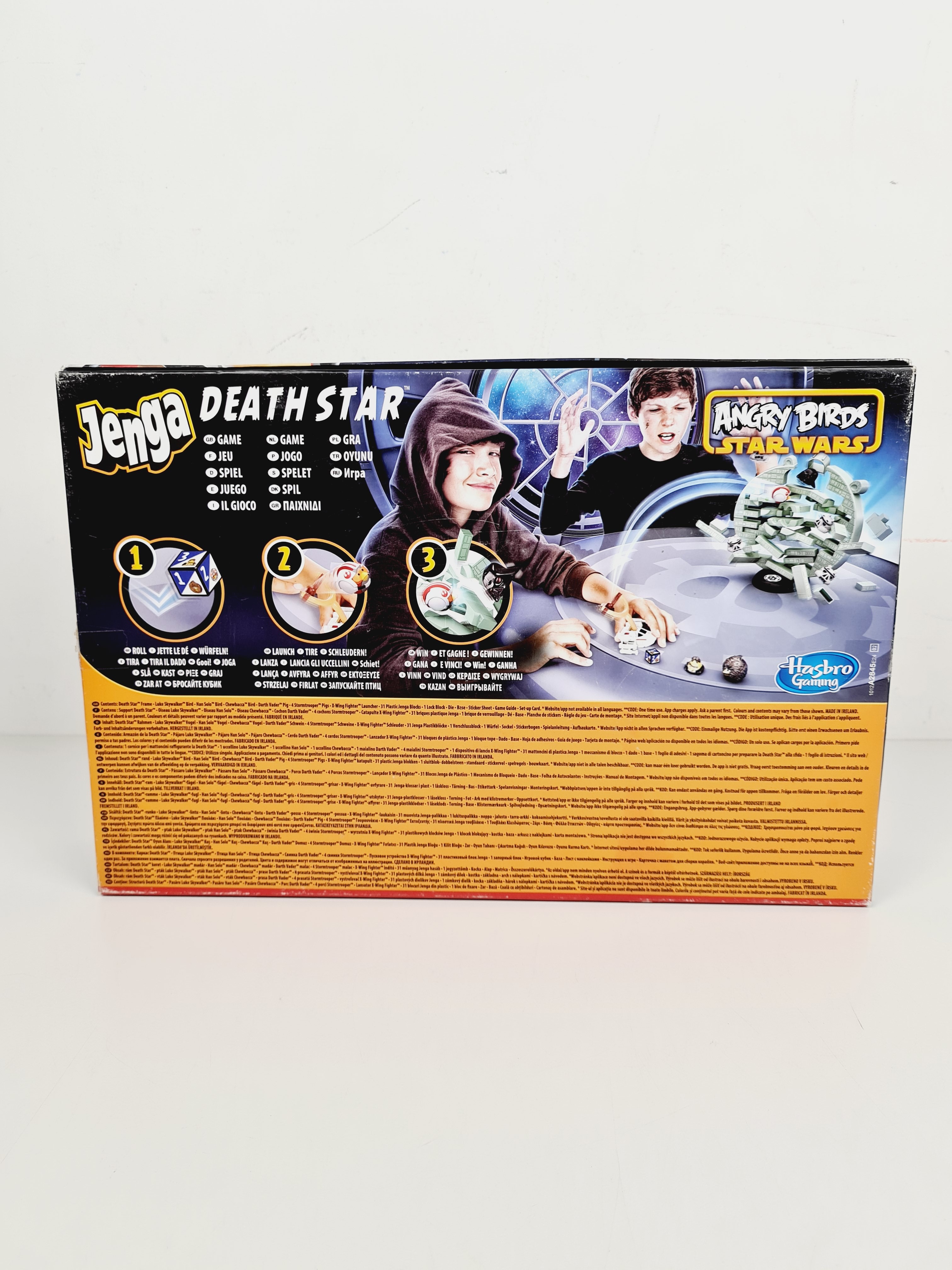 Jeu d'ambiance - Angry birds star wars - Jenga Death Star - Hasbro Gaming - Dès 8 ans  - Vue 4 - 