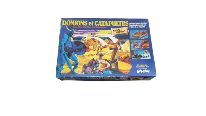 Jeu Donjon et Catapultes (1 brique manquante) - Bon état sur Label Emmaüs