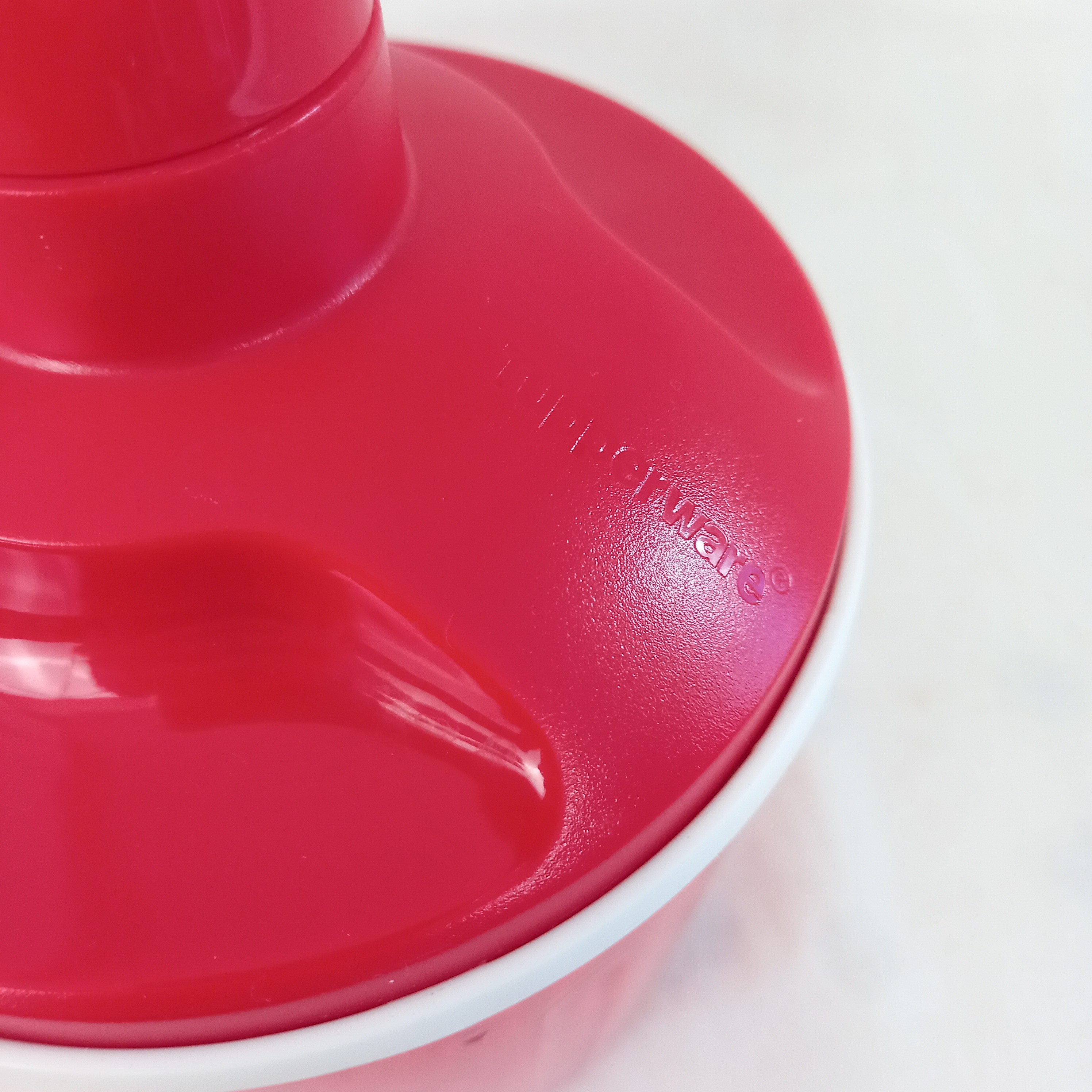 Batteur manuel Tupperware Speedy chef rouge Très bon état - Vue 5 - 