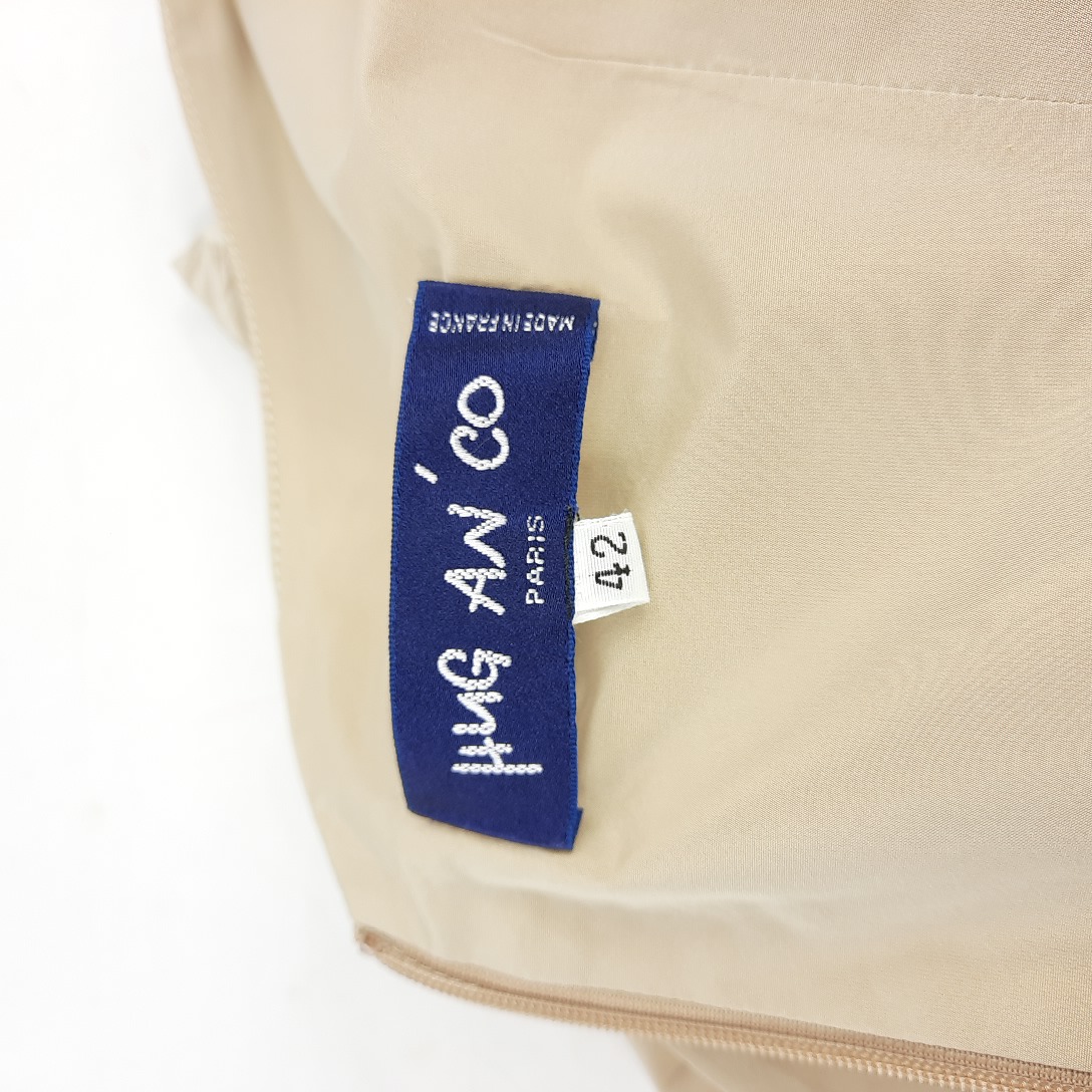 Robe chic tissu soyeux HUG AN CO T 42  - Vue 4 - 