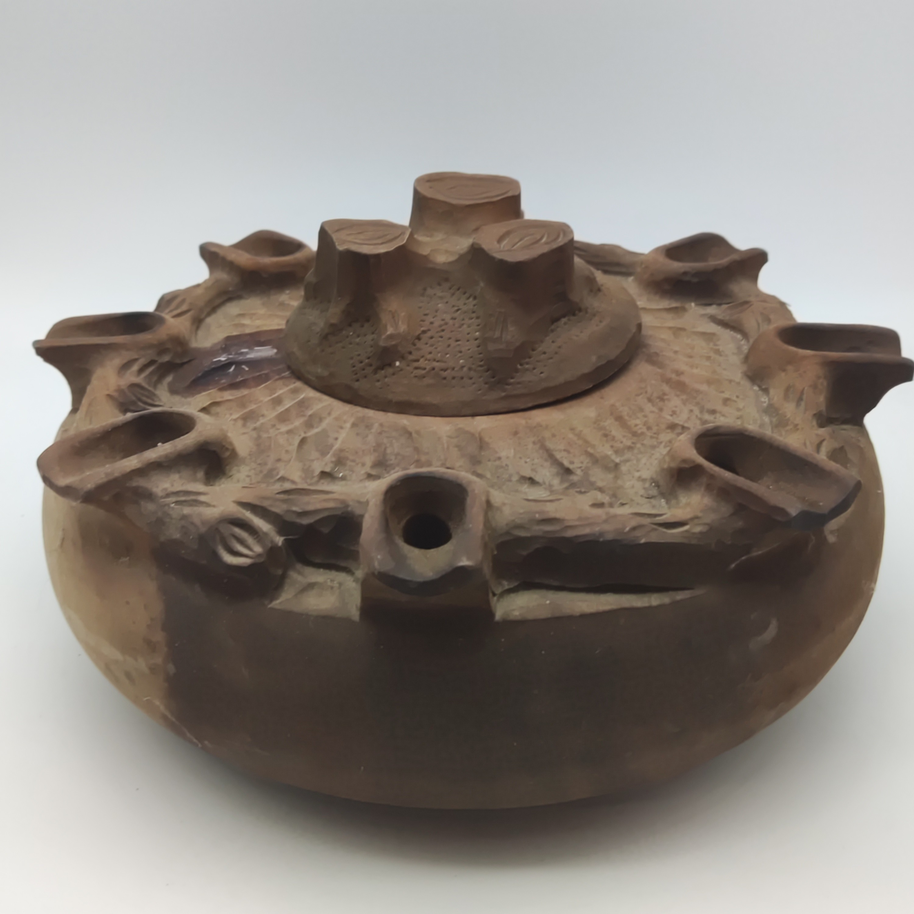 Grolle bois du Val D'Aoste pour boire café eau de vie - Comme neuf sur Label Emmaüs