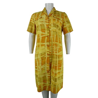 Robe imprime - Charles Lorens - taille 46 - Label Emmaus - Modalova