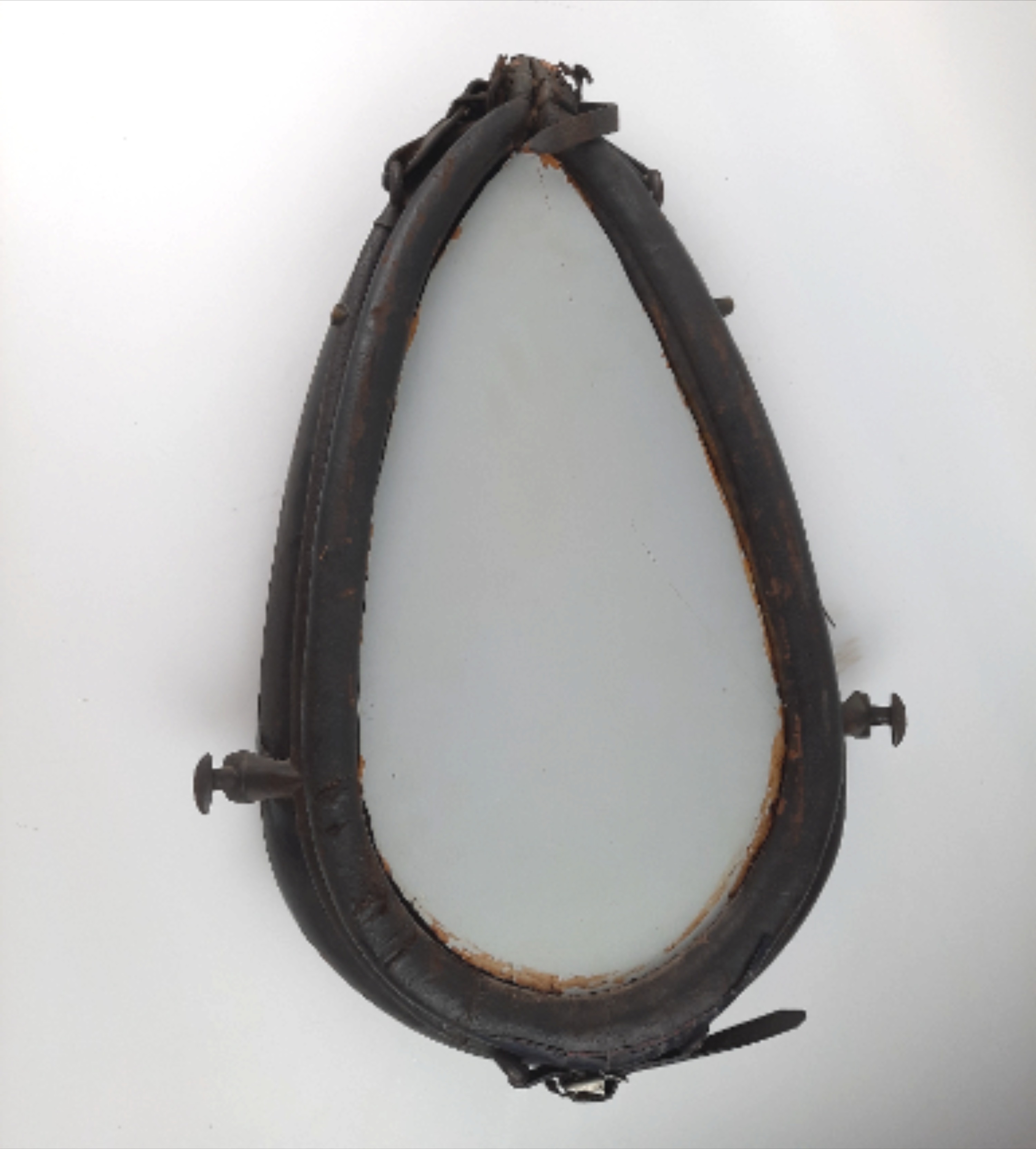 Ancien collier miroir de cheval - Photo 1