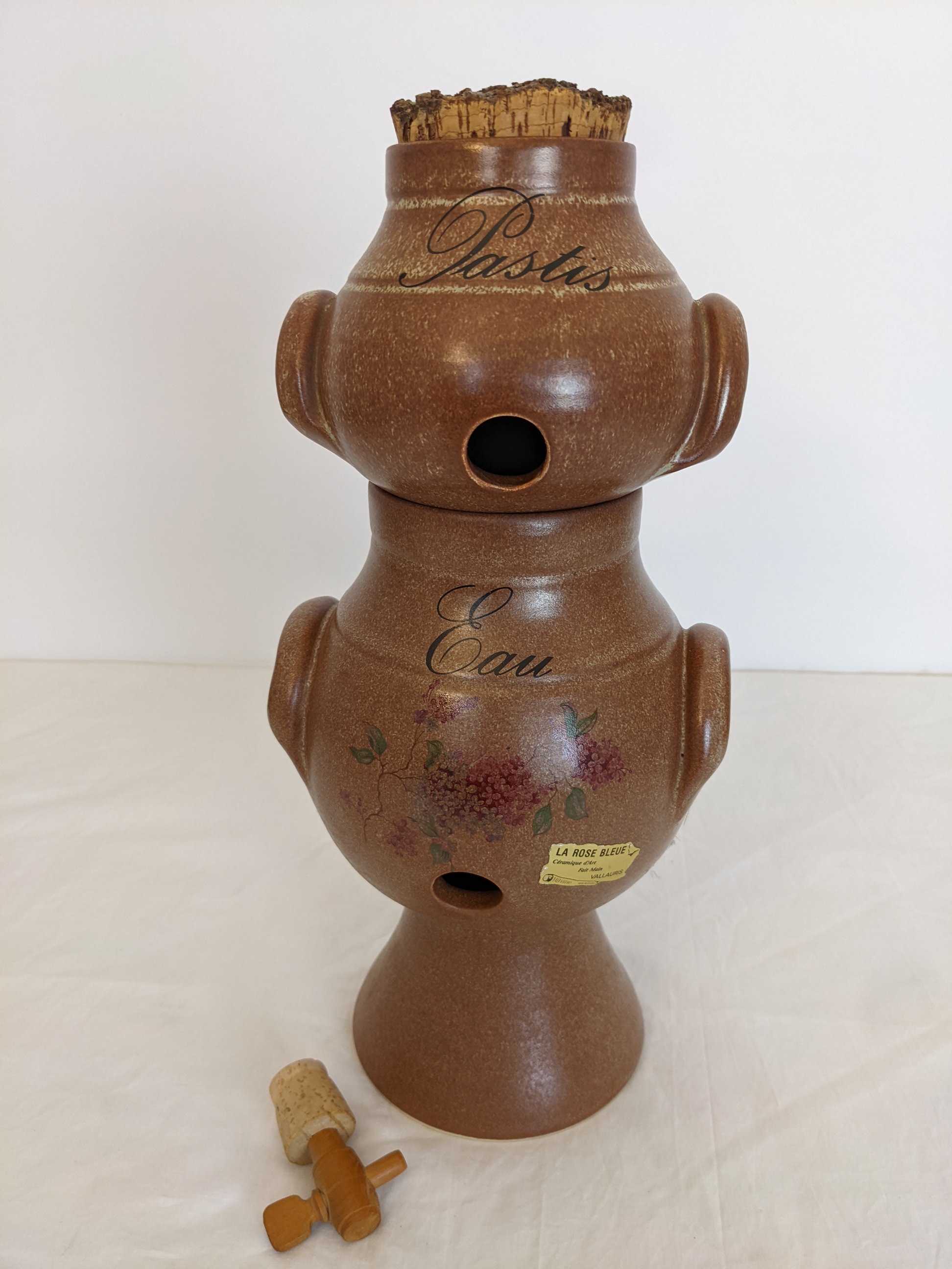 Fontaine à pastis en gré - style Vallauris - Bon état - Photo 6