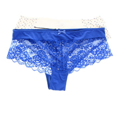 Lot de 2 culottes panachées - Femme - taille 46 - Photo 0