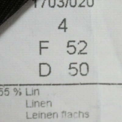 Voir photo 6 de Veste grise à rayures - Homme - NEW MAN - Taille 52 Veste grise à rayures - Homme - NEW MAN - Taille 52 Bon état - Vue 6 -