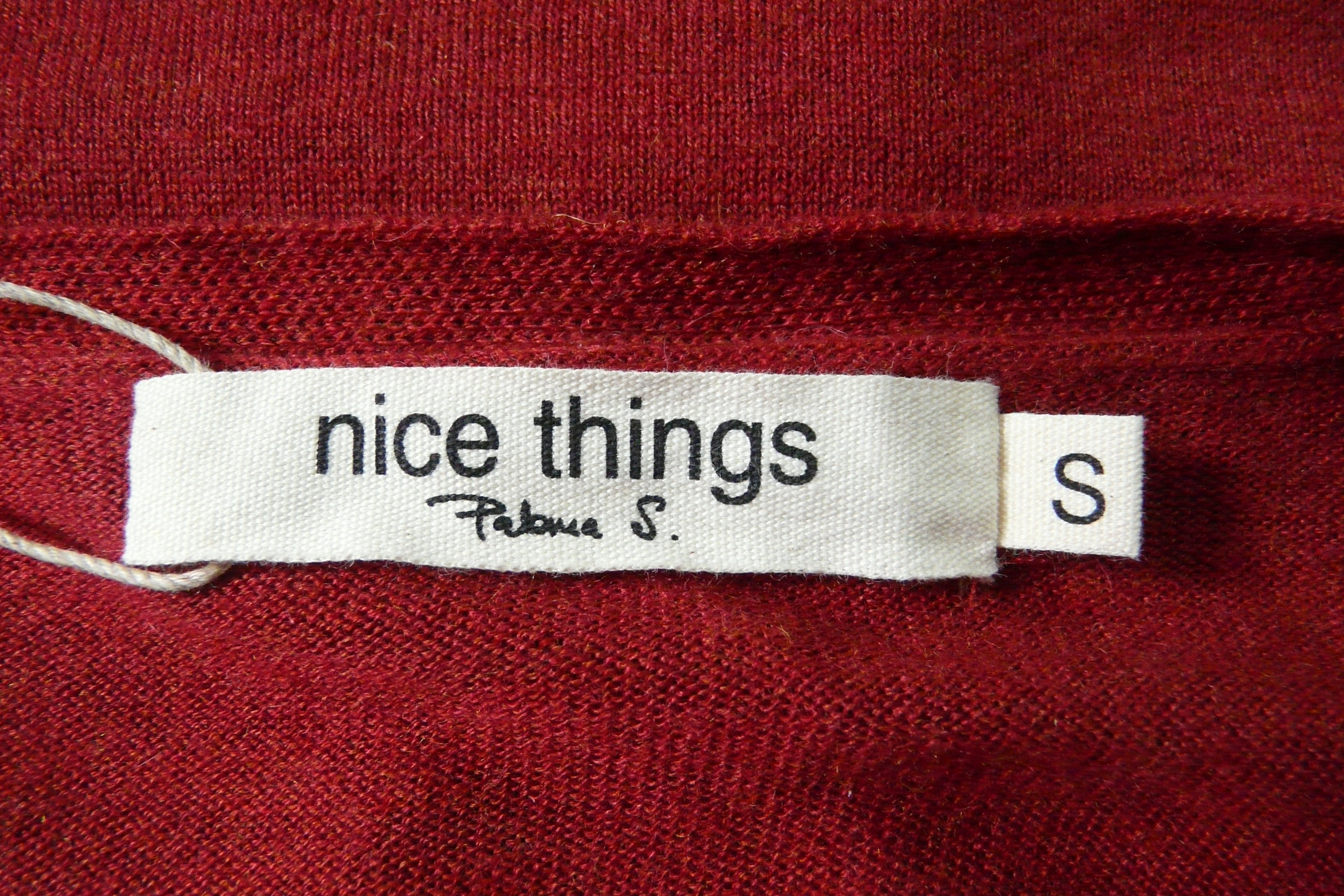 HF194 - Gilet fin en laine et cachemire mélangé - Nice Things by Paloma S - Taille S - Photo 7