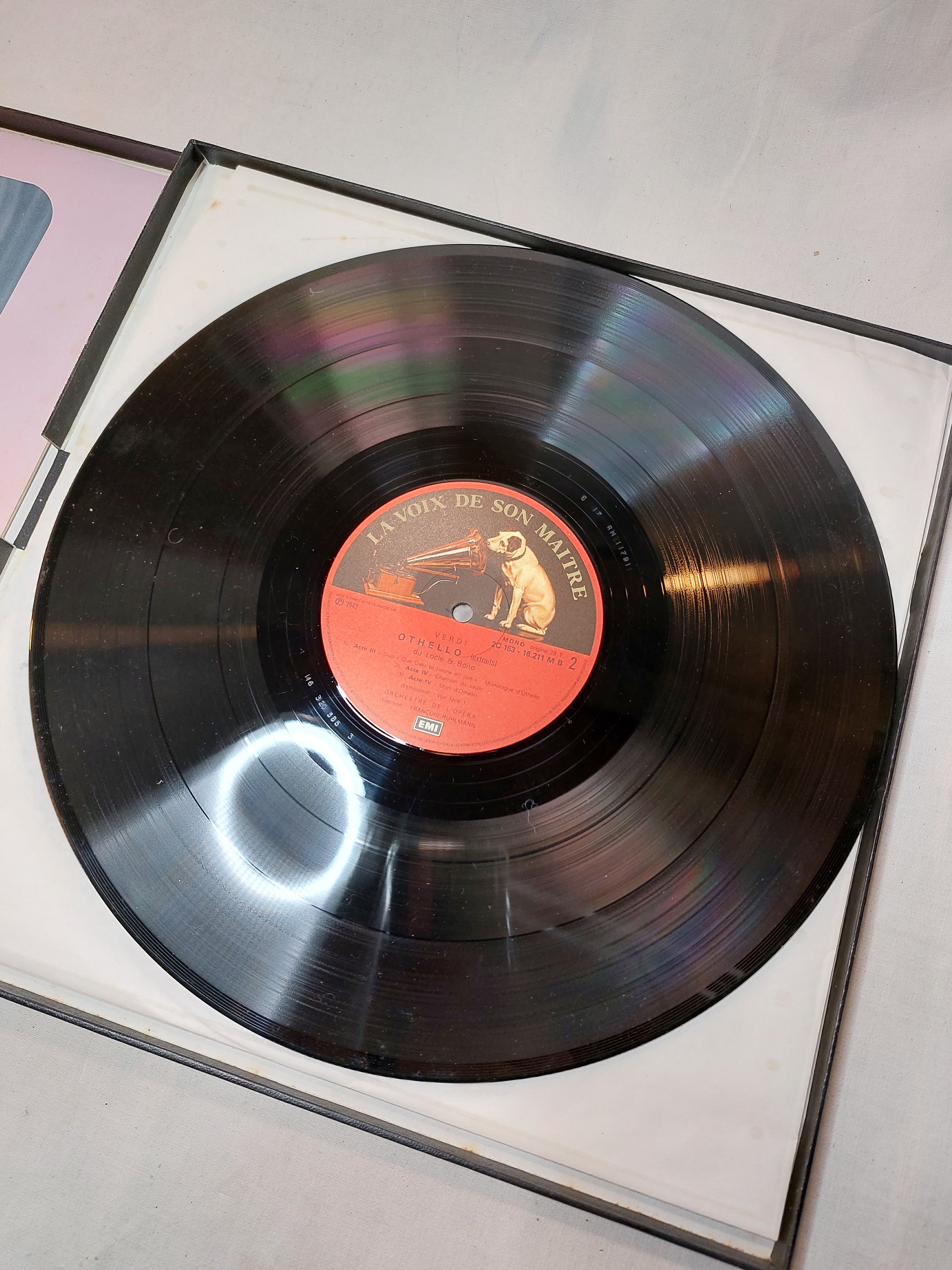 Coffret vinyles Georges Thill Bon état - Vue 5 - 