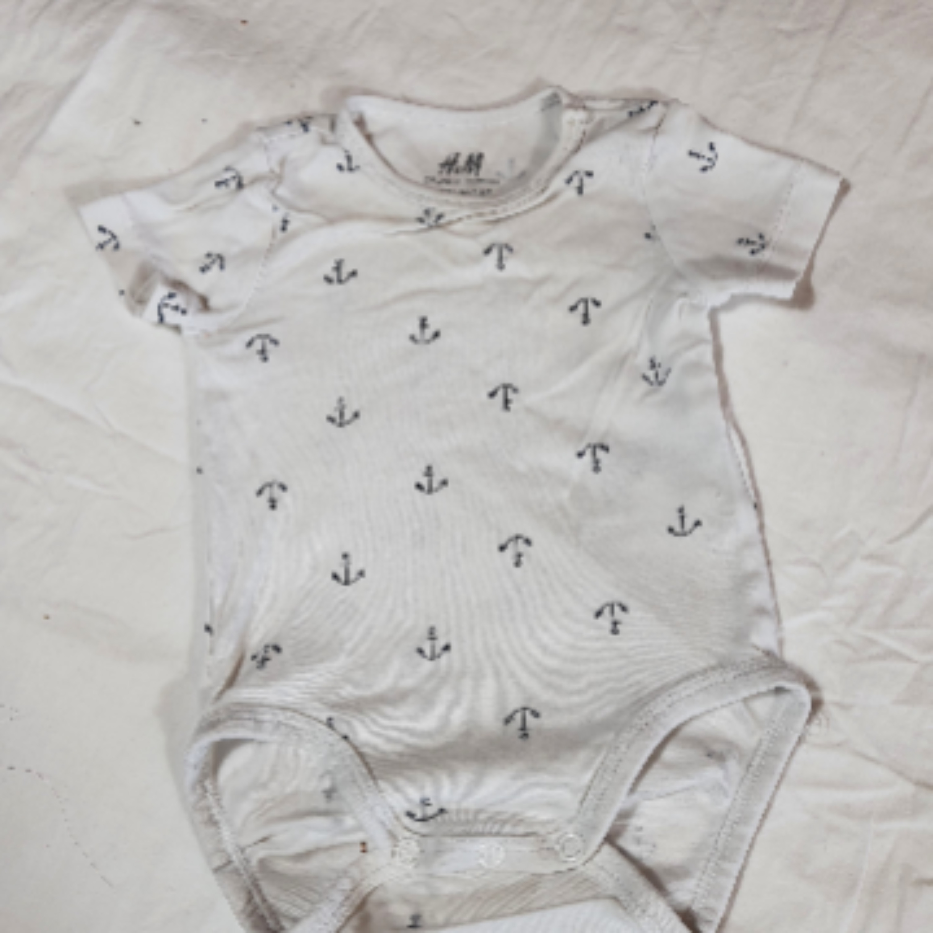Lot de 3 bodies manches courtes - 6 mois - Photo 2