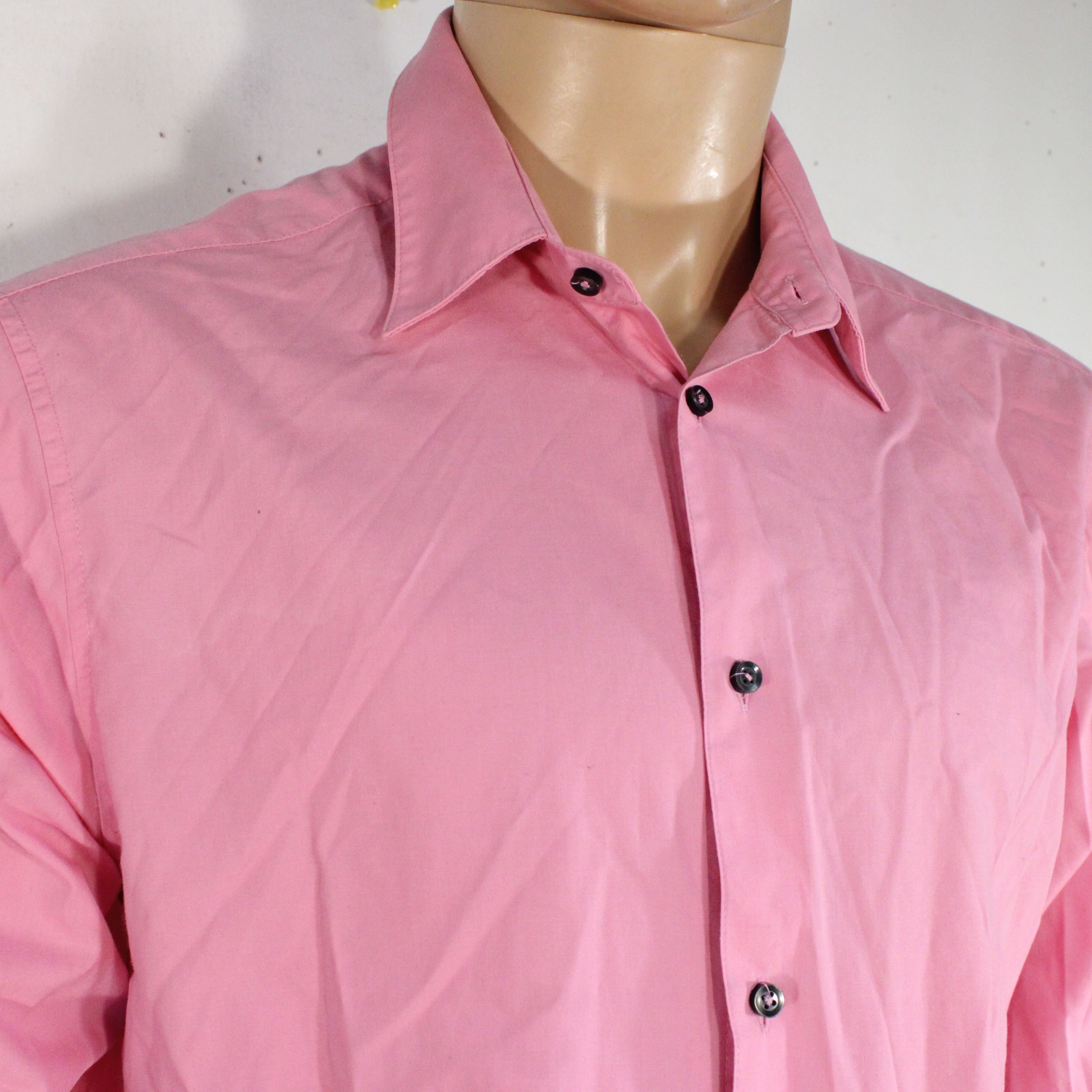 Chemise Homme Rose H&M Taille L - Photo 3