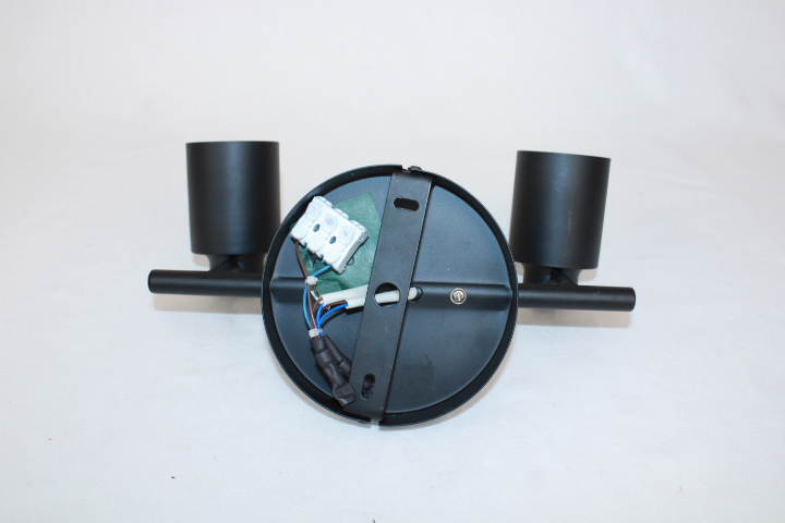 Applique murale noire- 2 spots orientables - Photo 3
