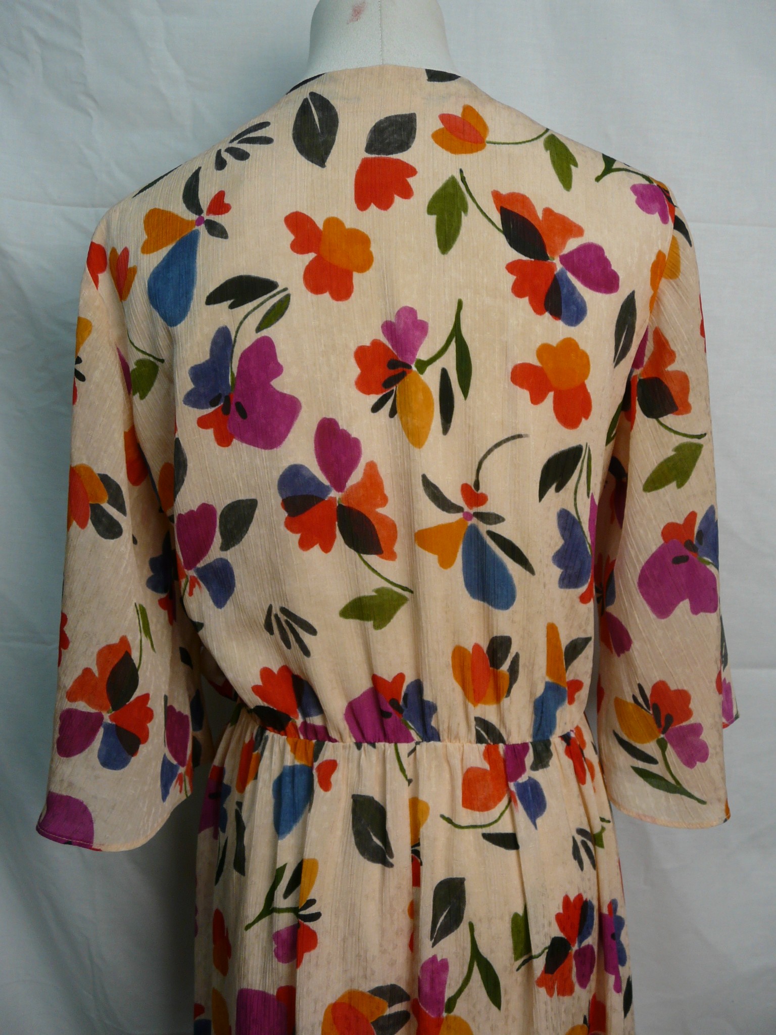 RF55 - Robe effet portefeuille - Promod - Taille 38  - Vue 9 - 