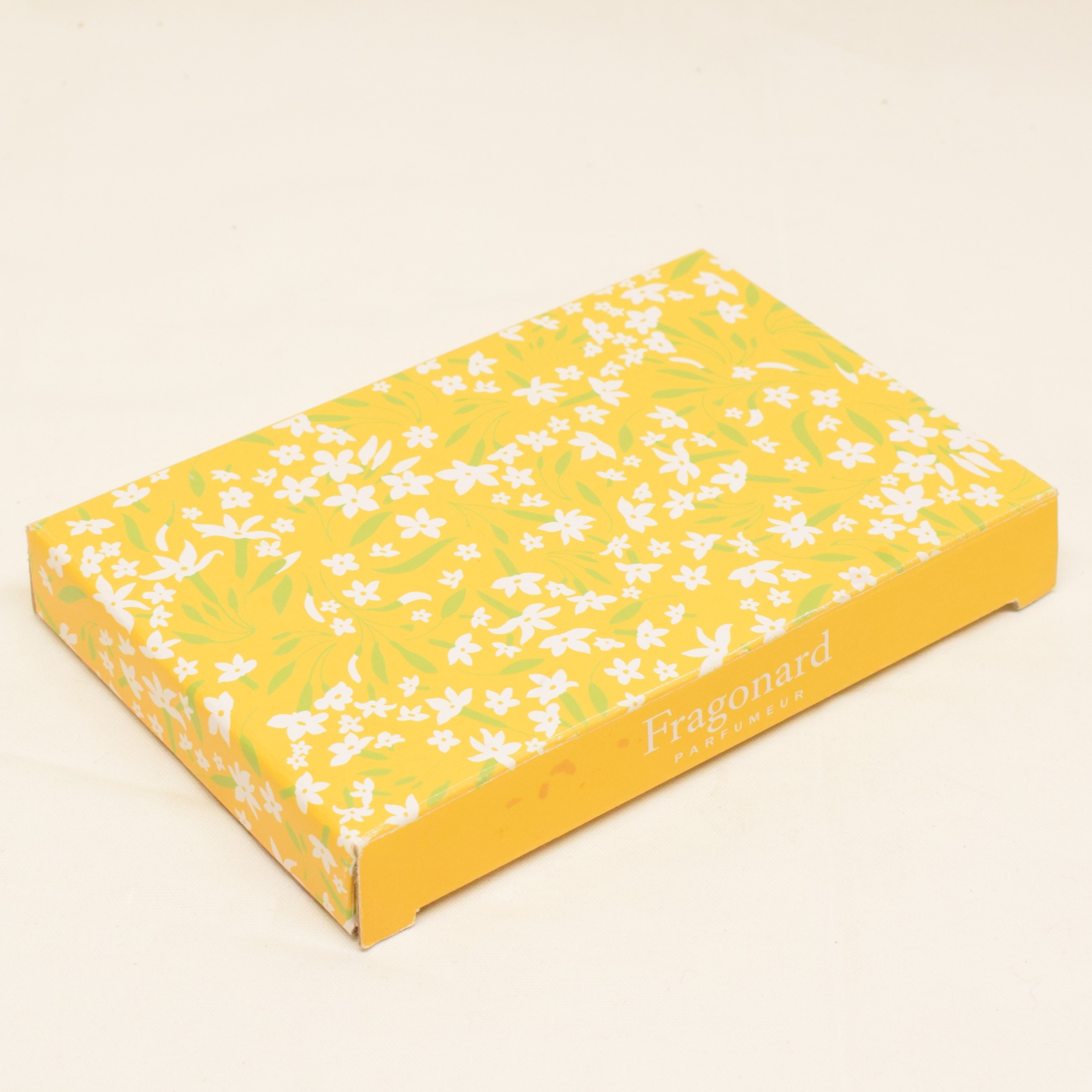 Porte savon en verre coloré Fragonard Parfumeur modèle jasmin - Photo 5