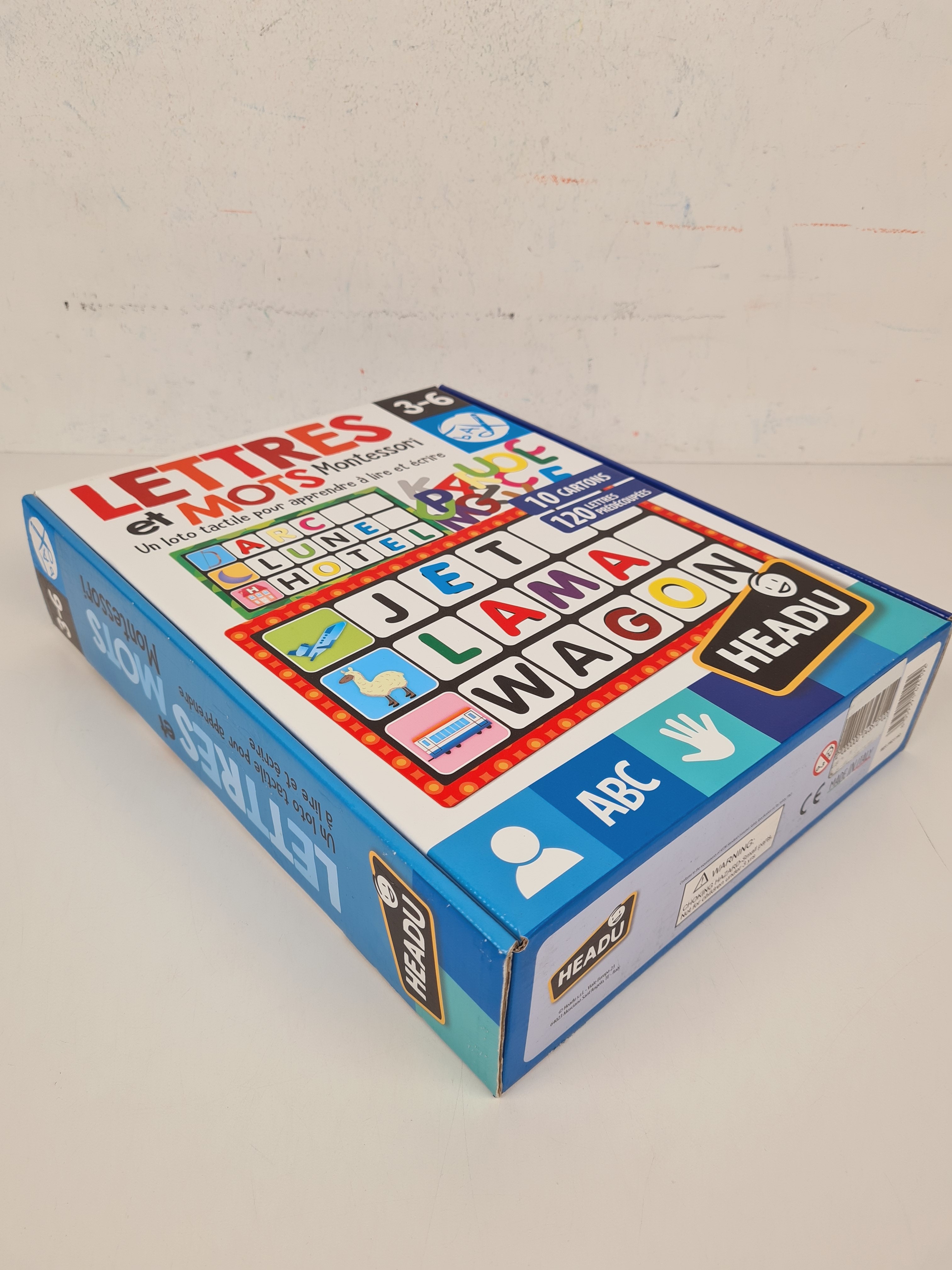 Jeu Éducatif - Lettre et mots Monteressori - Headu - 3 + Ans Comme neuf - Vue 4 - 